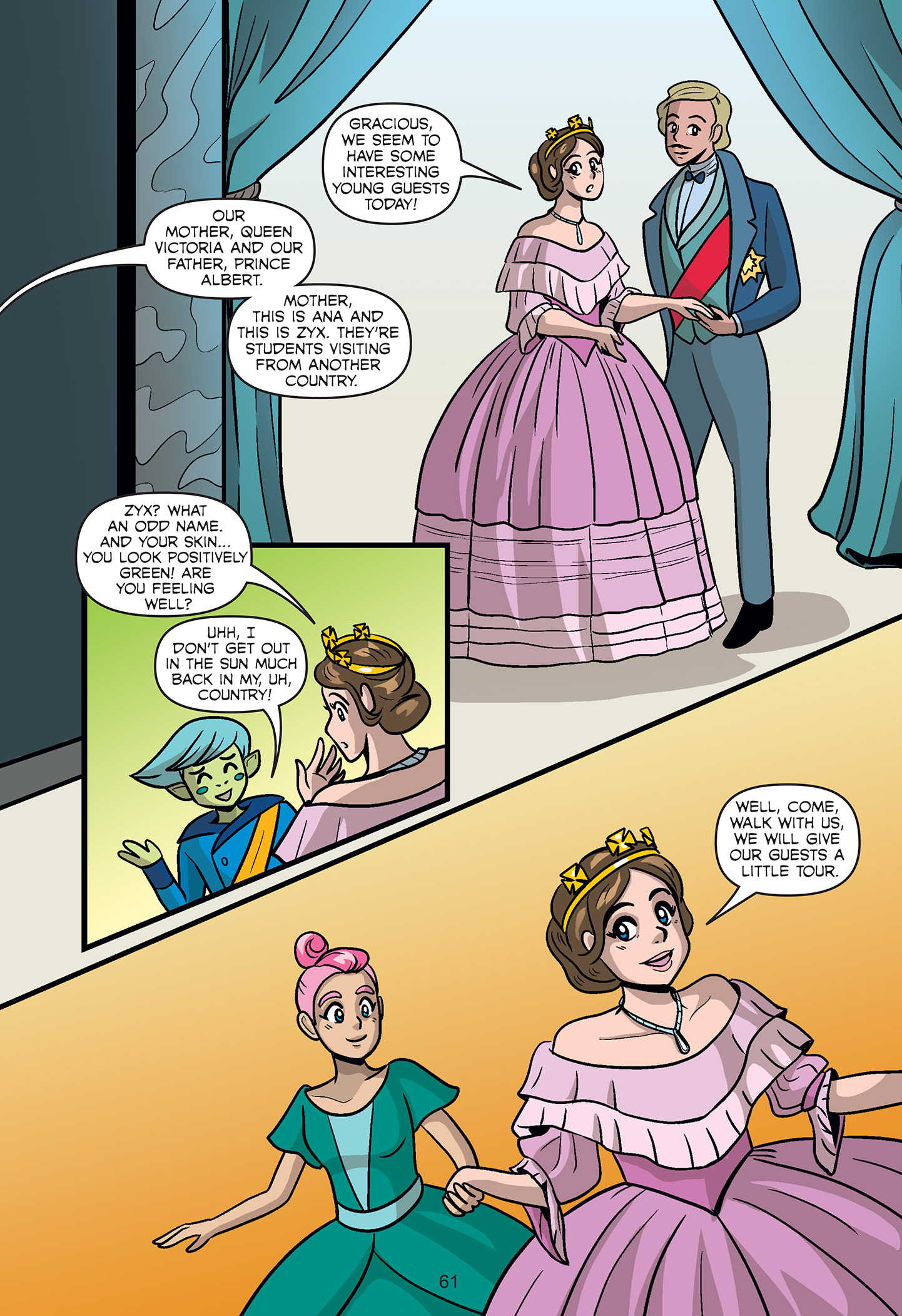 Read online Ana and the Cosmic Race comic -  Issue # TPB - 63