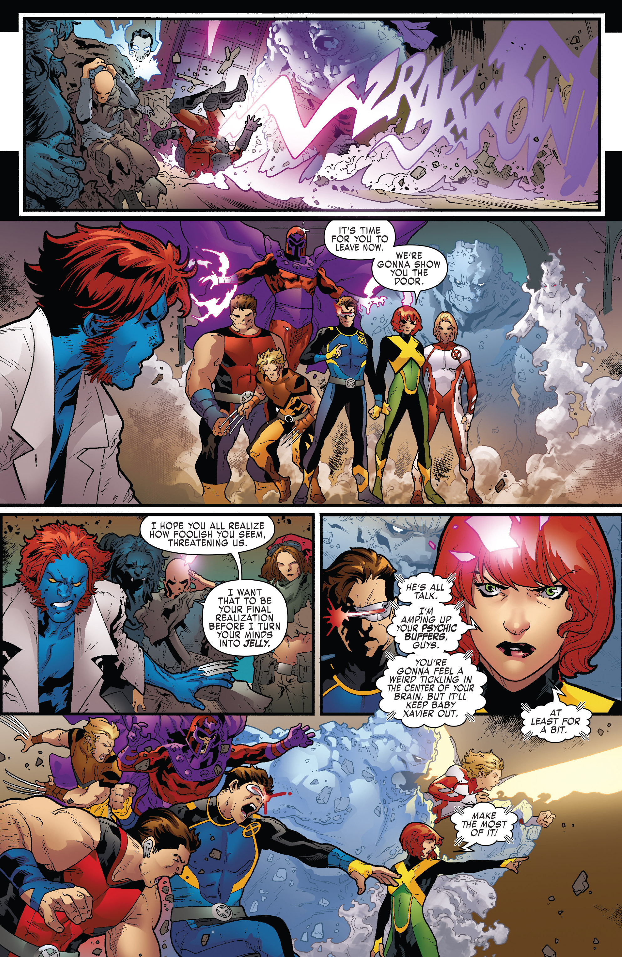 Read online X-Men: Blue comic -  Issue #20 - 6