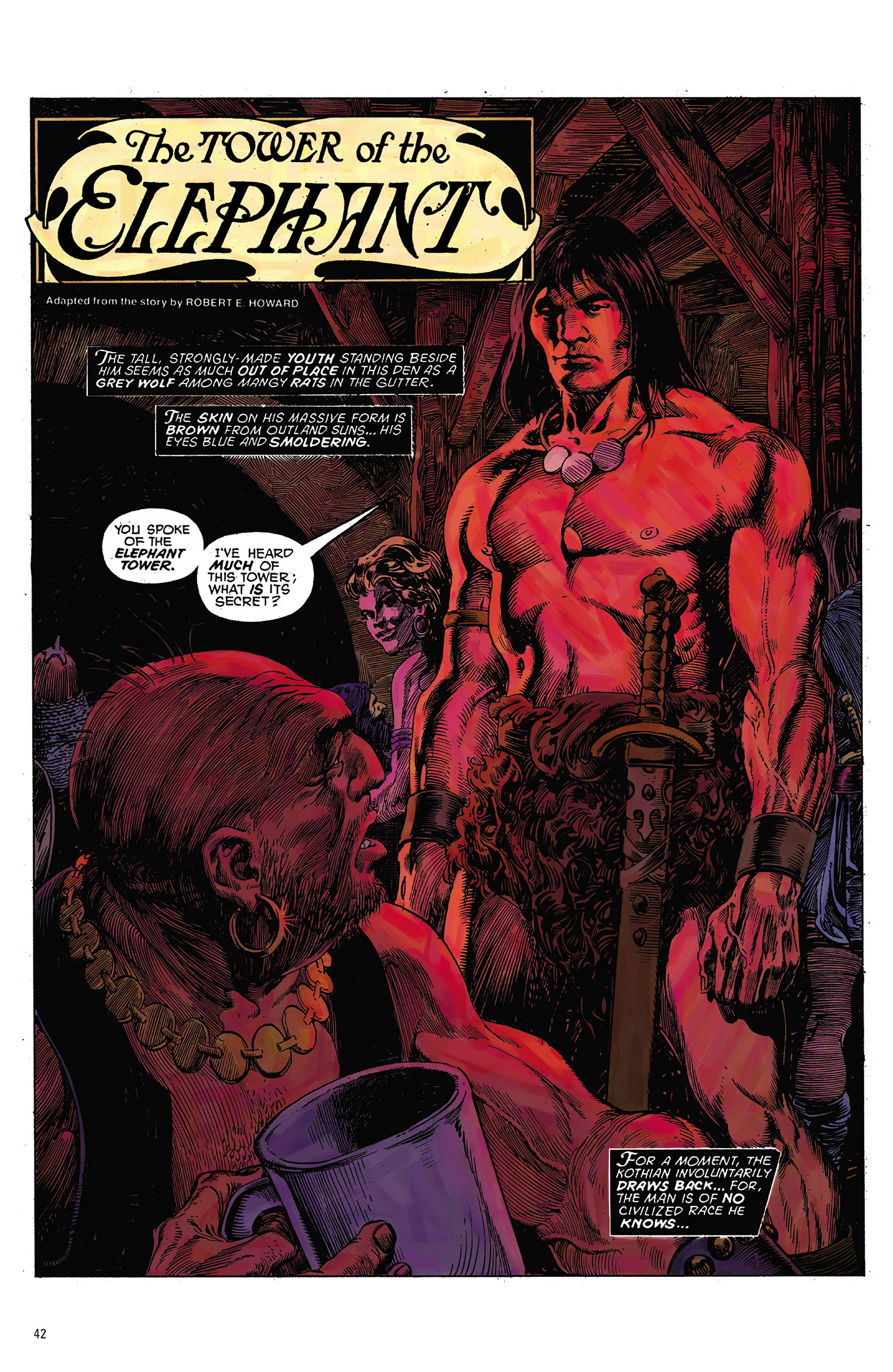 Read online Robert E. Howard's Savage Sword comic -  Issue #8 - 45