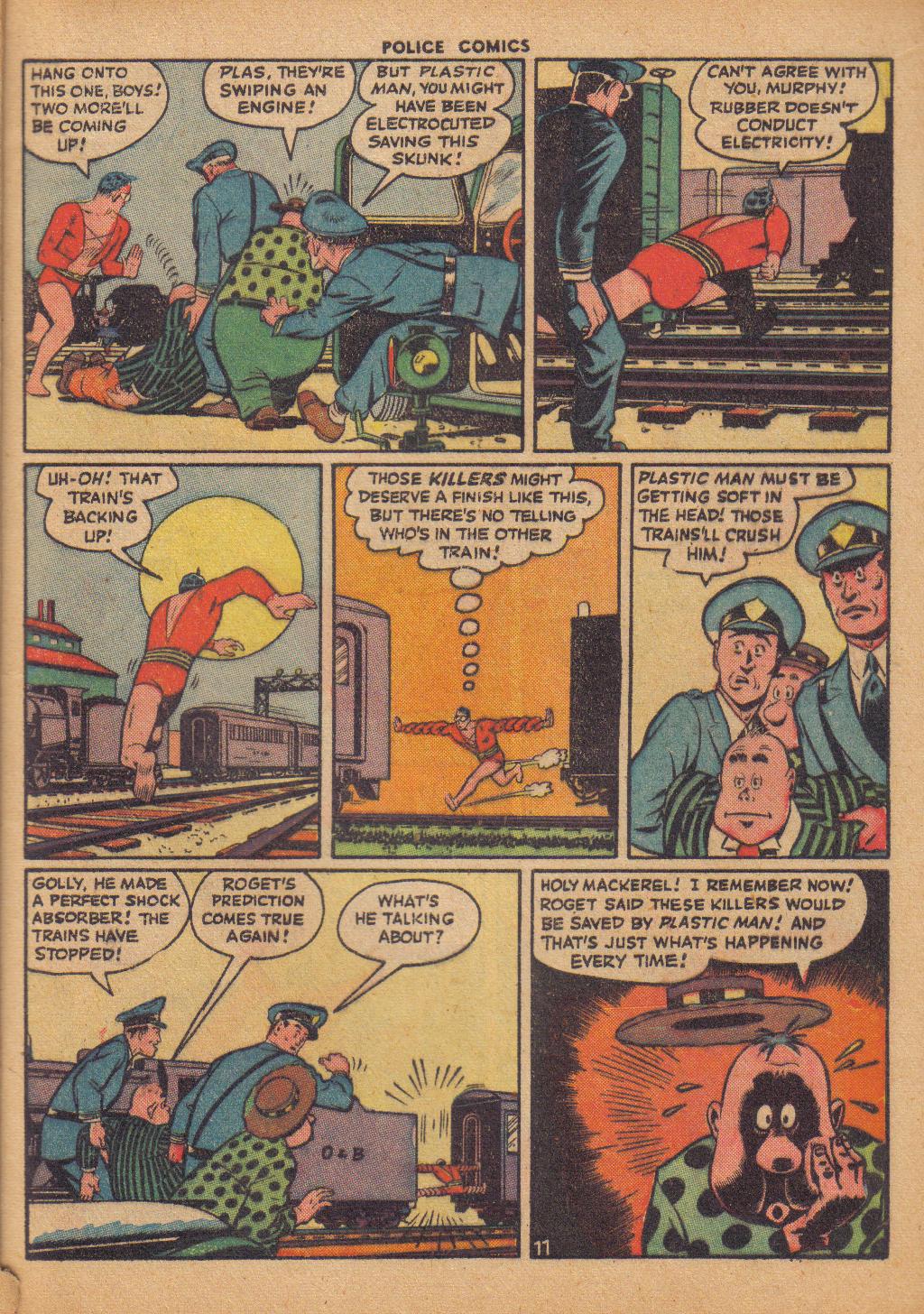 Read online Police Comics comic -  Issue #50 - 13