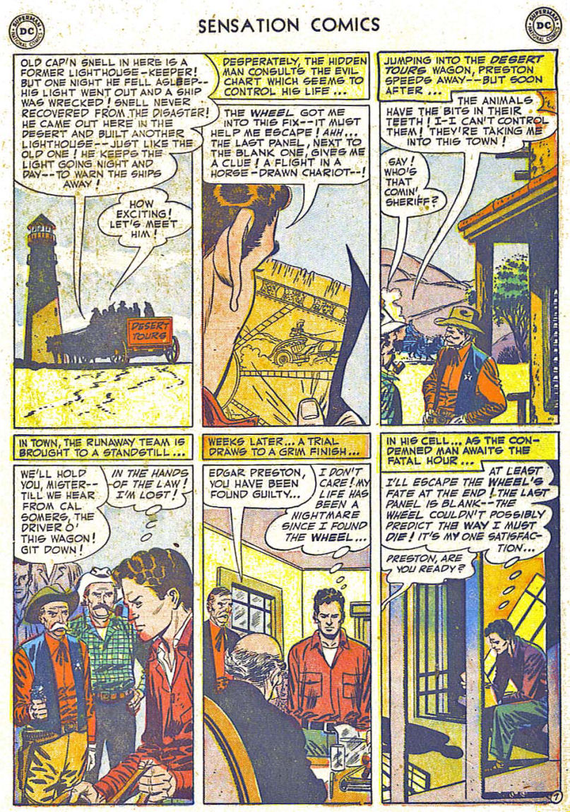 Read online Sensation (Mystery) Comics comic -  Issue #108 - 9