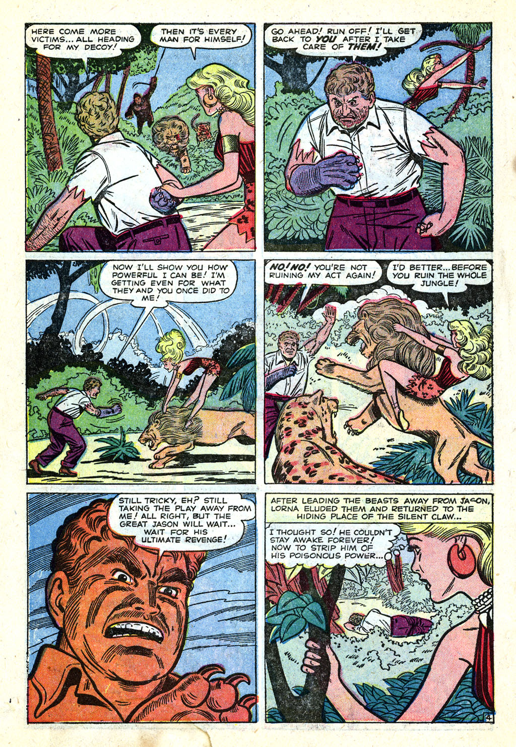 Read online Lorna, The Jungle Girl comic -  Issue #20 - 6