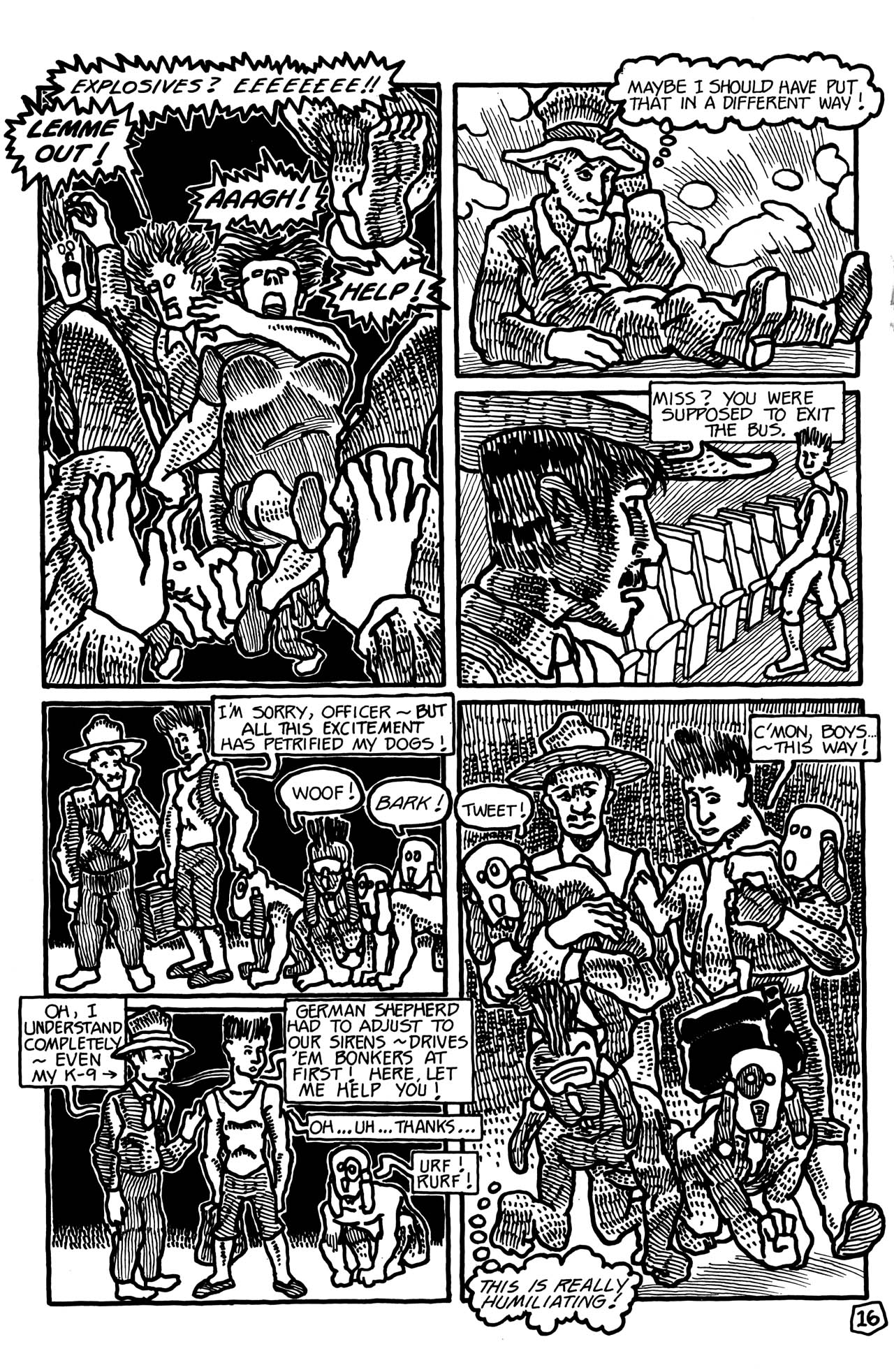 Read online Adolescent Radioactive Black Belt Hamsters comic -  Issue #5 - 18