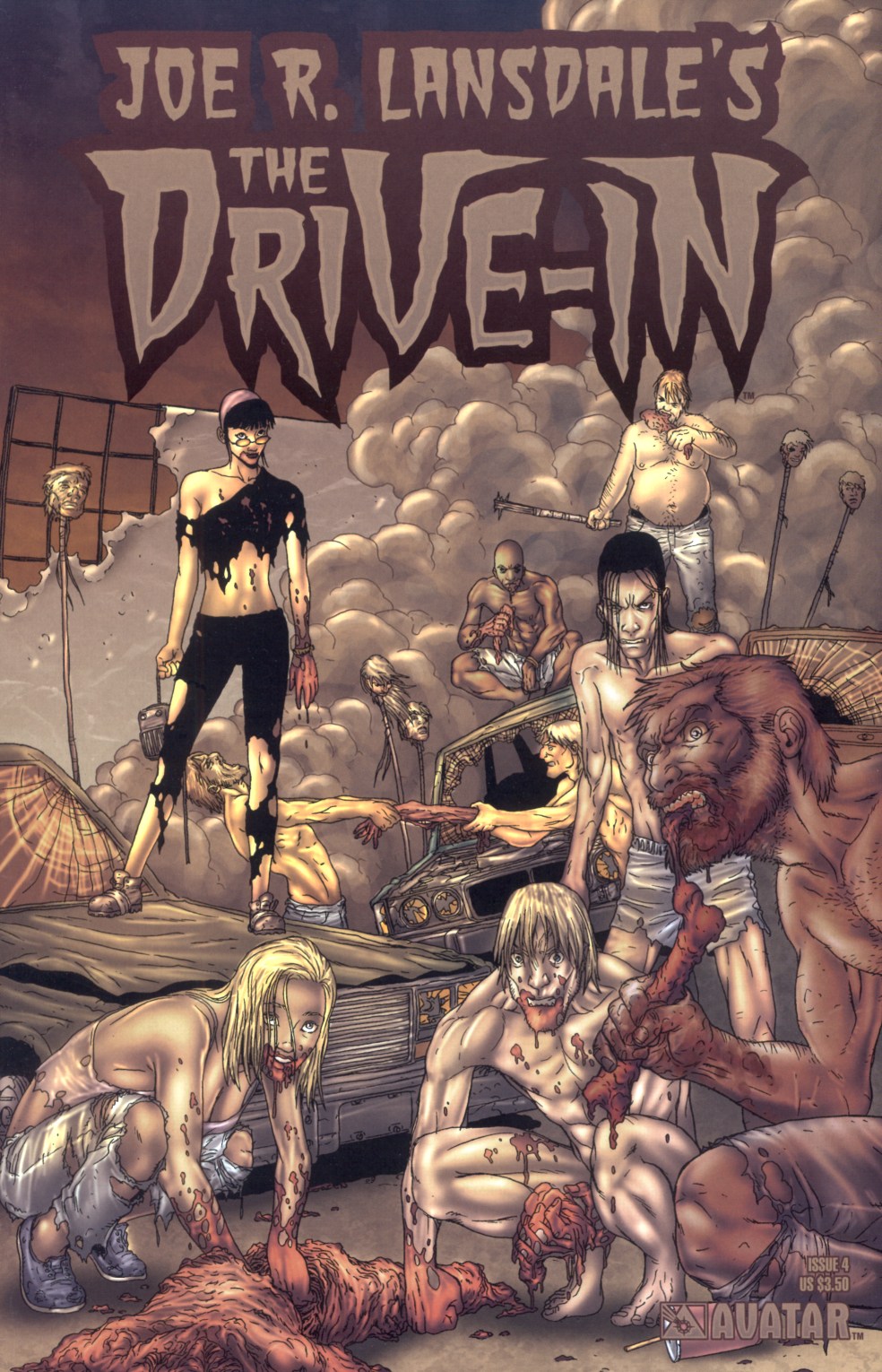 Read online Joe R. Lansdale's The Drive-In comic -  Issue #4 - 2