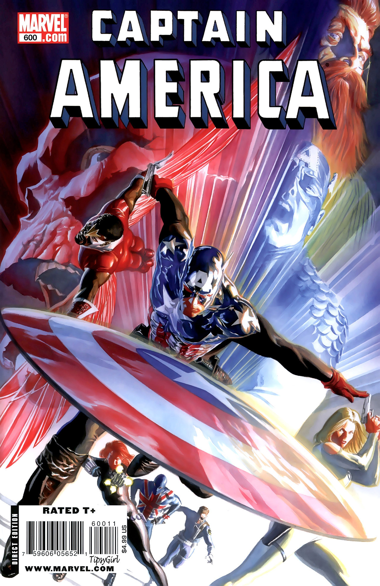 Read online Captain America (1968) comic -  Issue #600 - 1