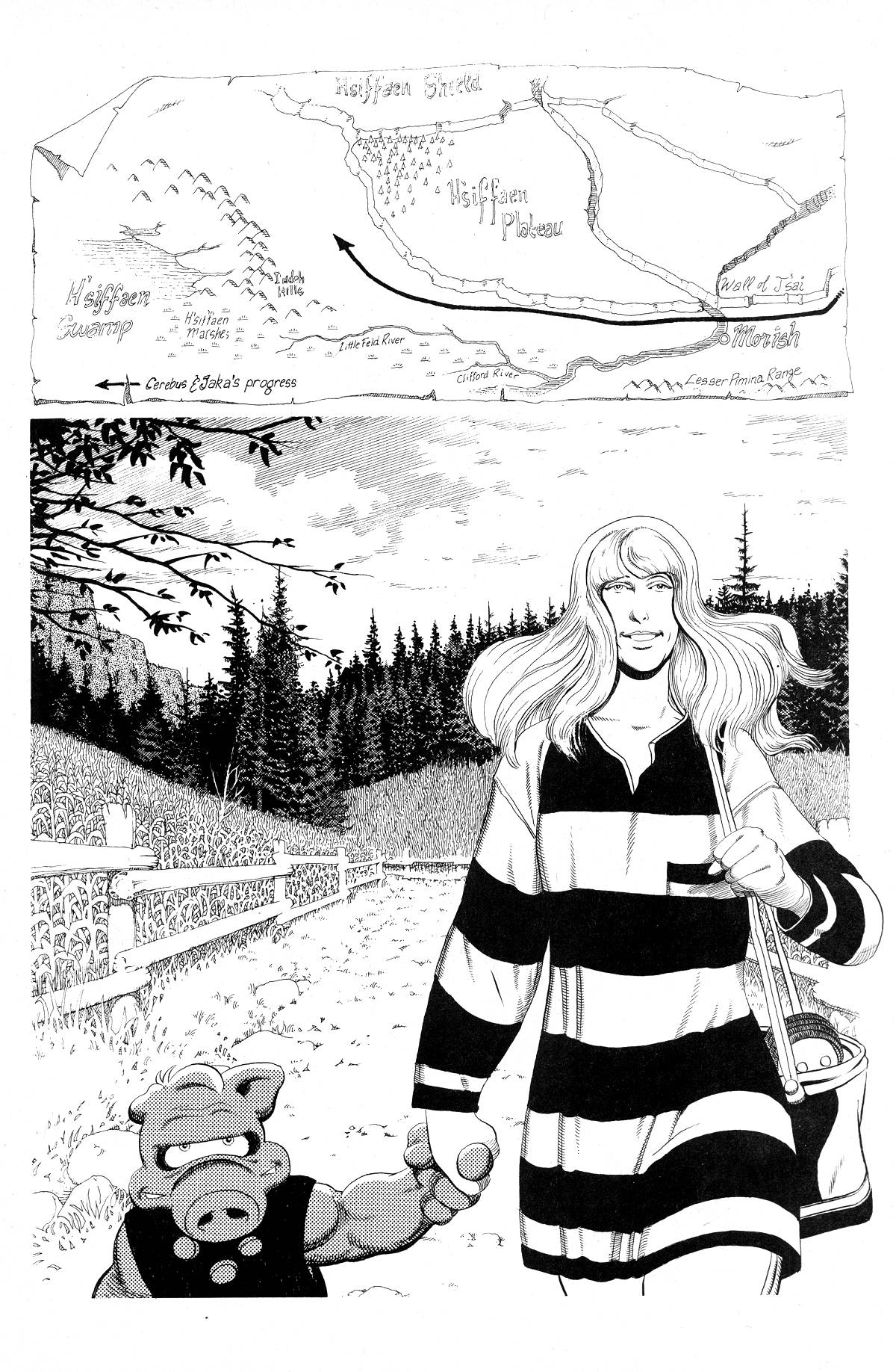 Read online Cerebus comic -  Issue #234 - 3
