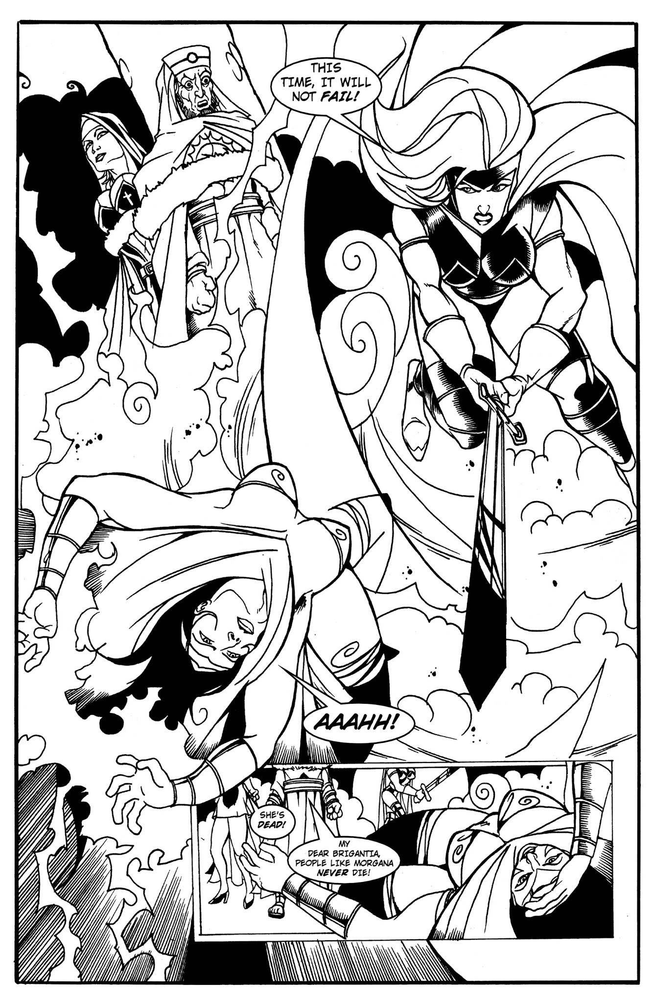 Read online Warrior Nun Brigantia comic -  Issue #3 - 9