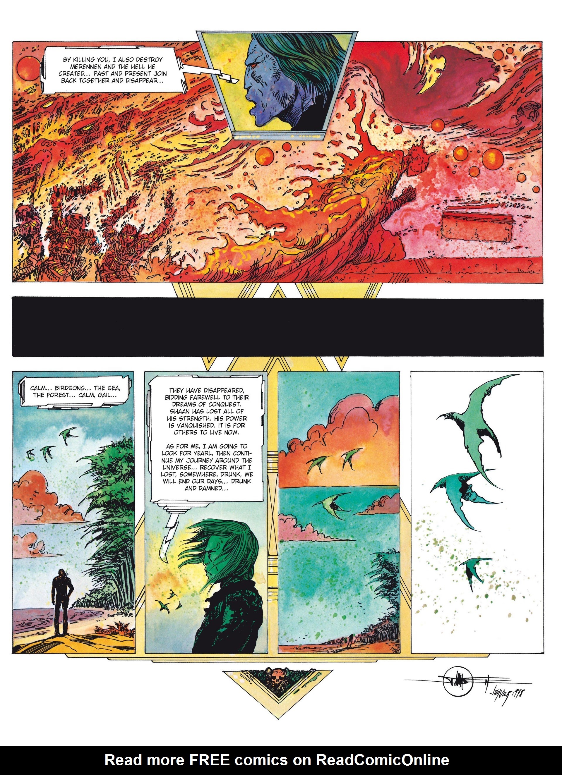 Read online Lone Sloane: Gail comic -  Issue # Full - 60