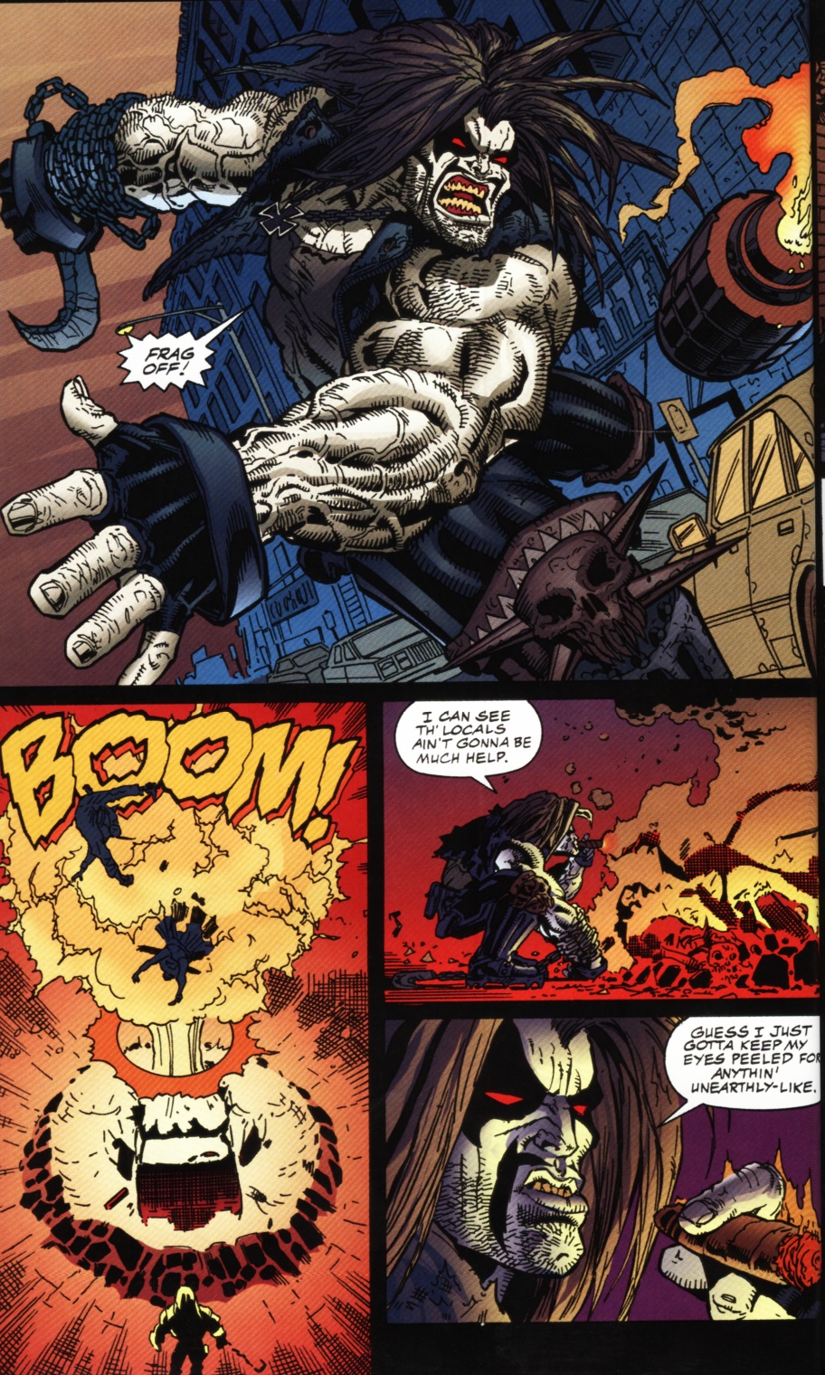 Read online Lobo/Mask comic -  Issue #1 - 19