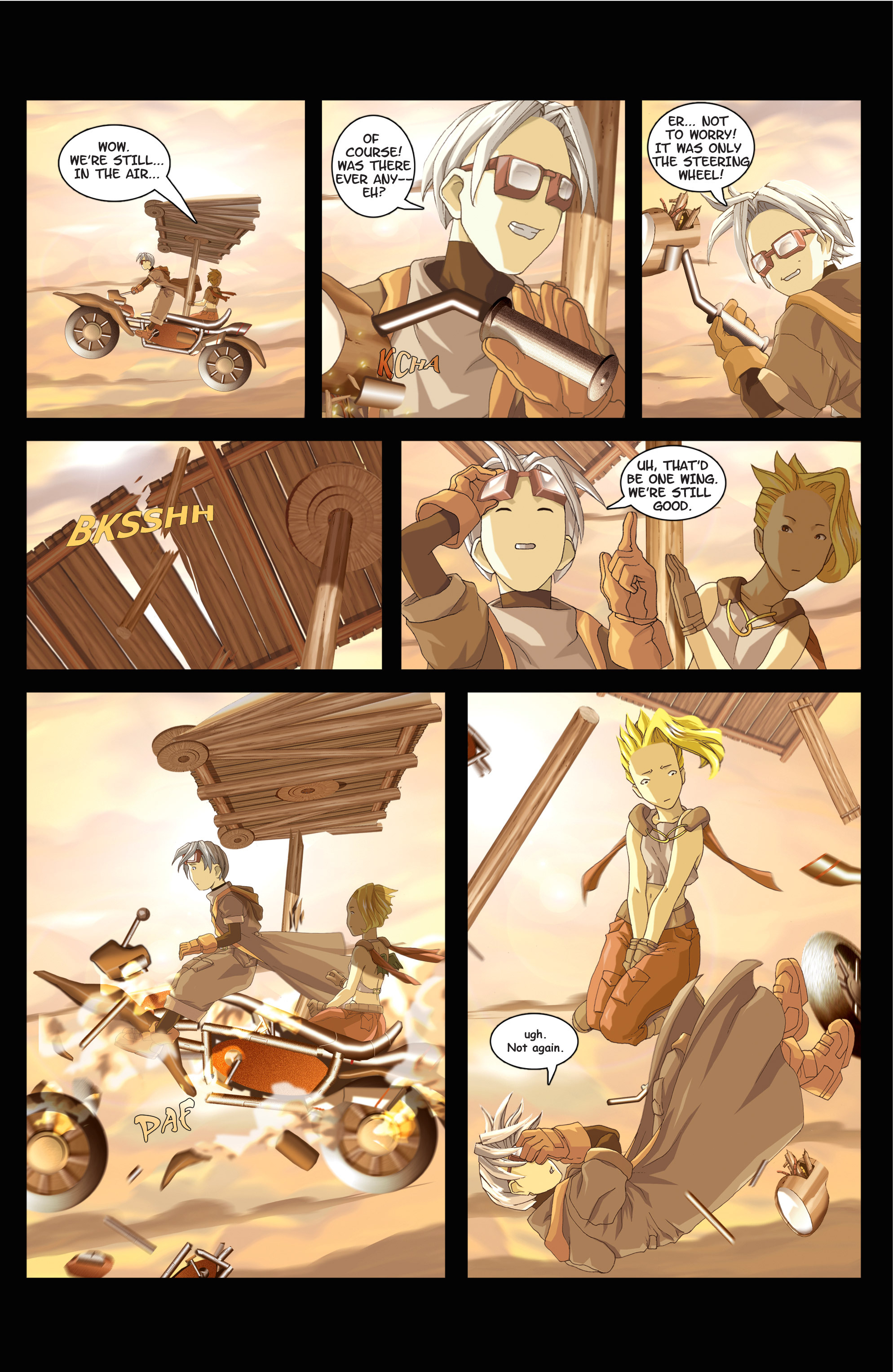 Read online Feather comic -  Issue #1 - 5