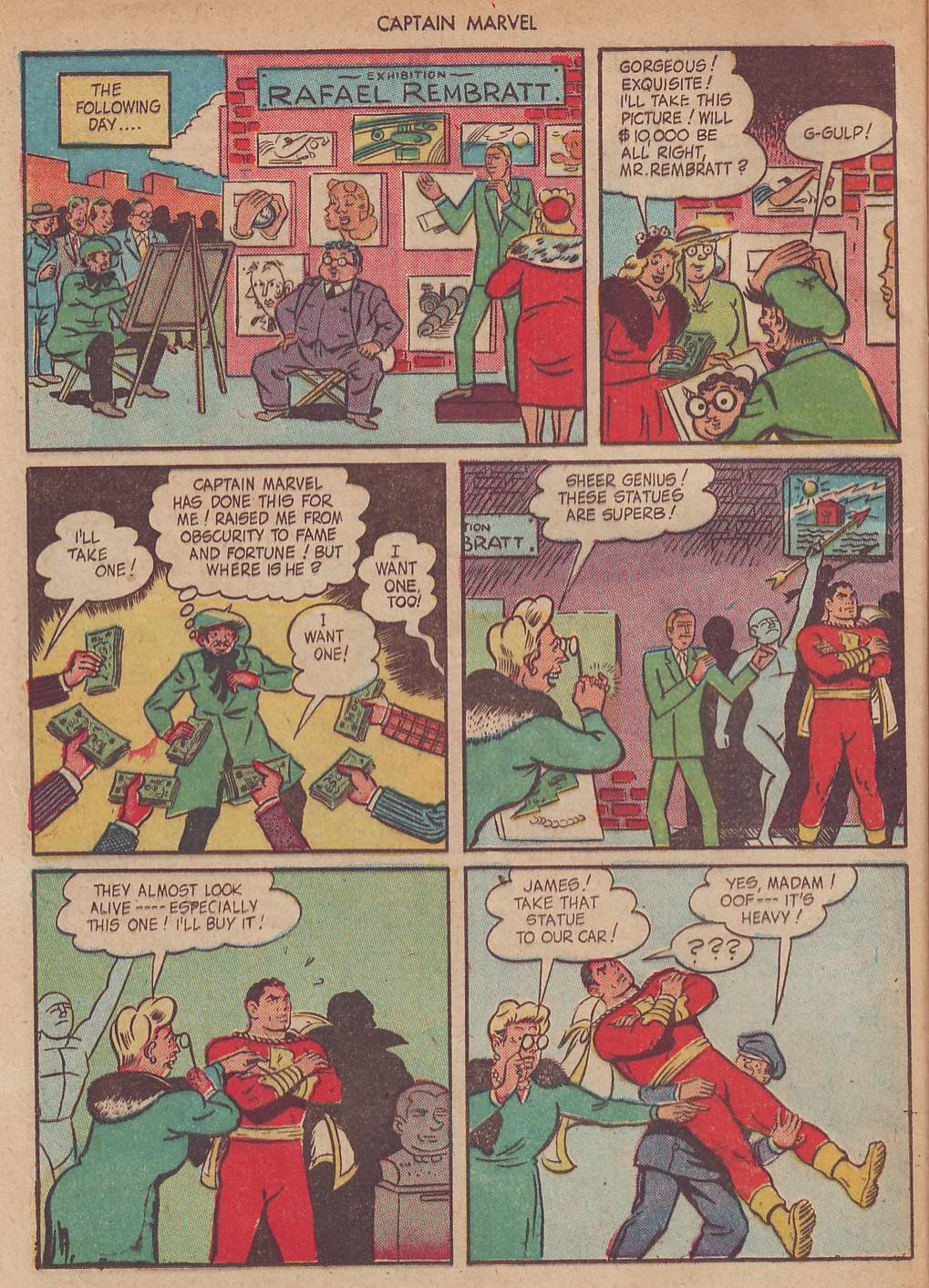 Read online Captain Marvel Adventures comic -  Issue #44 - 12