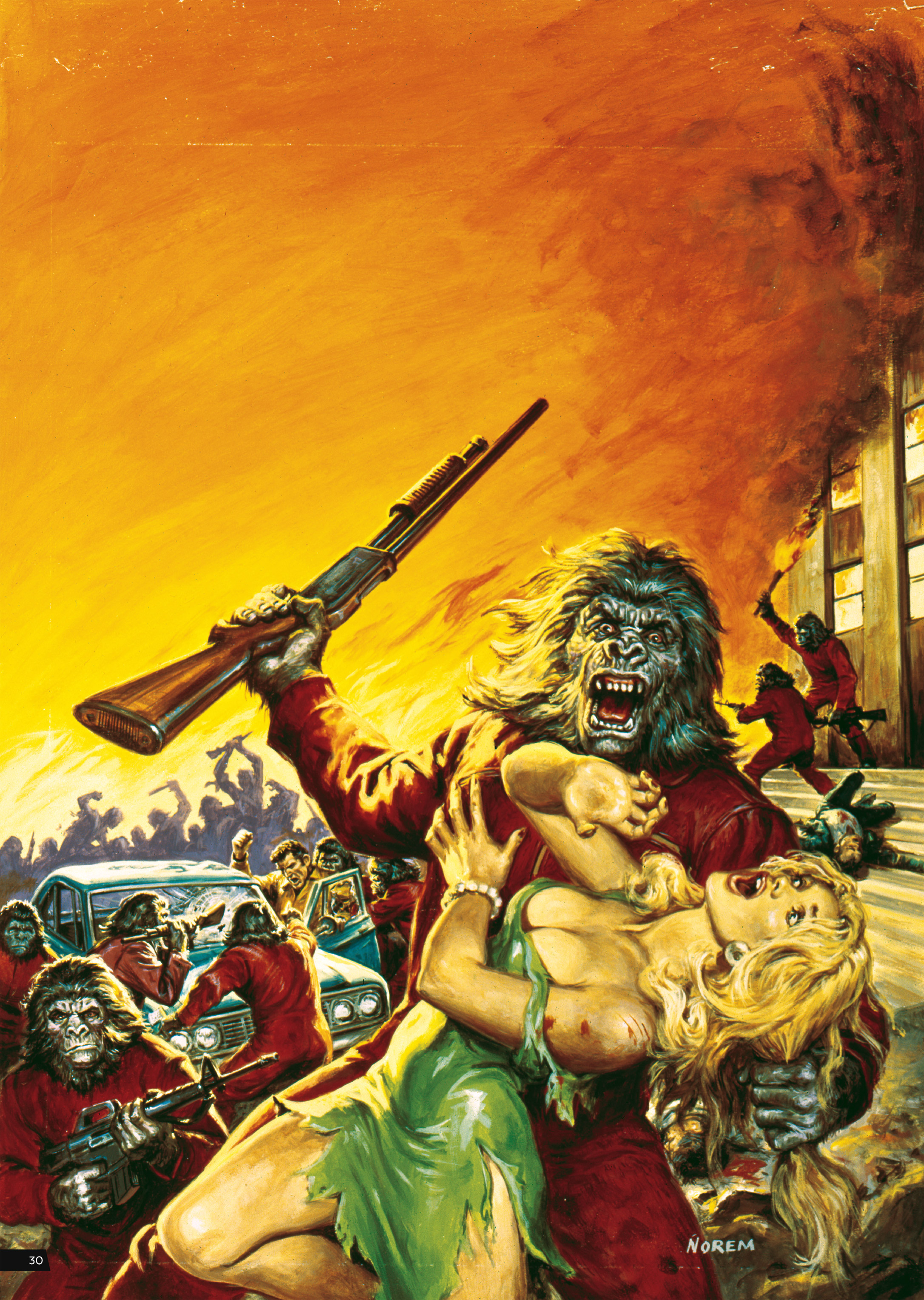 Read online Planet of the Apes Artist Tribute comic -  Issue # TPB - 30