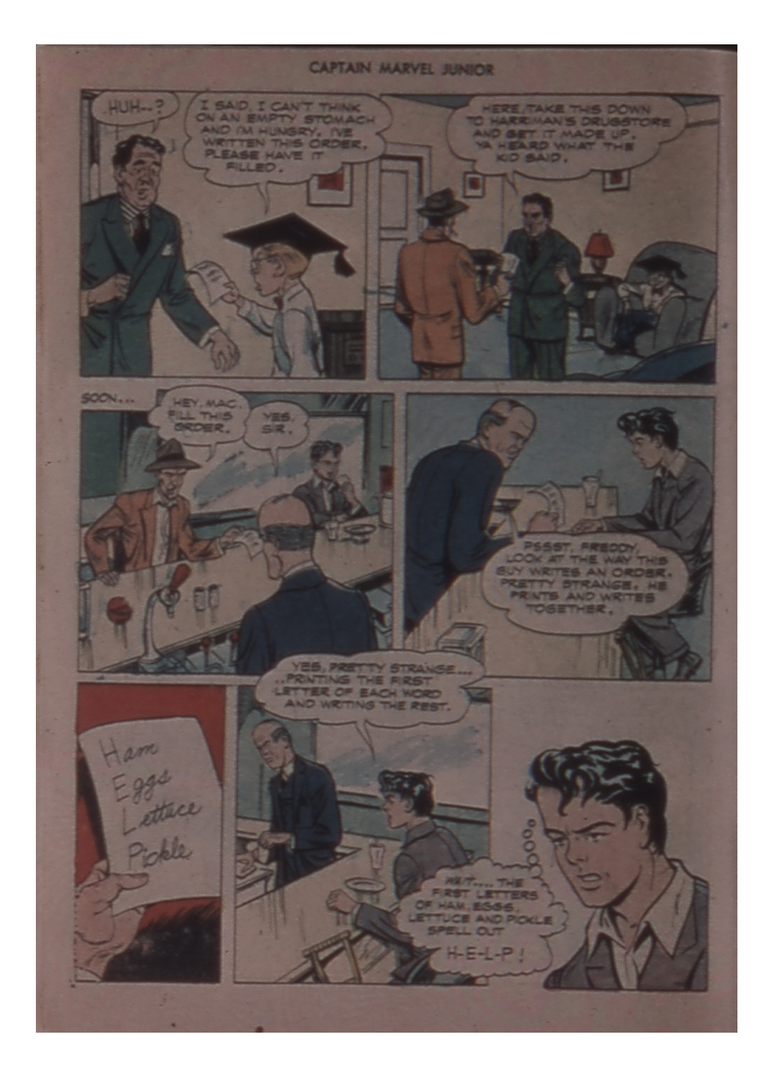 Read online Captain Marvel, Jr. comic -  Issue #58 - 20