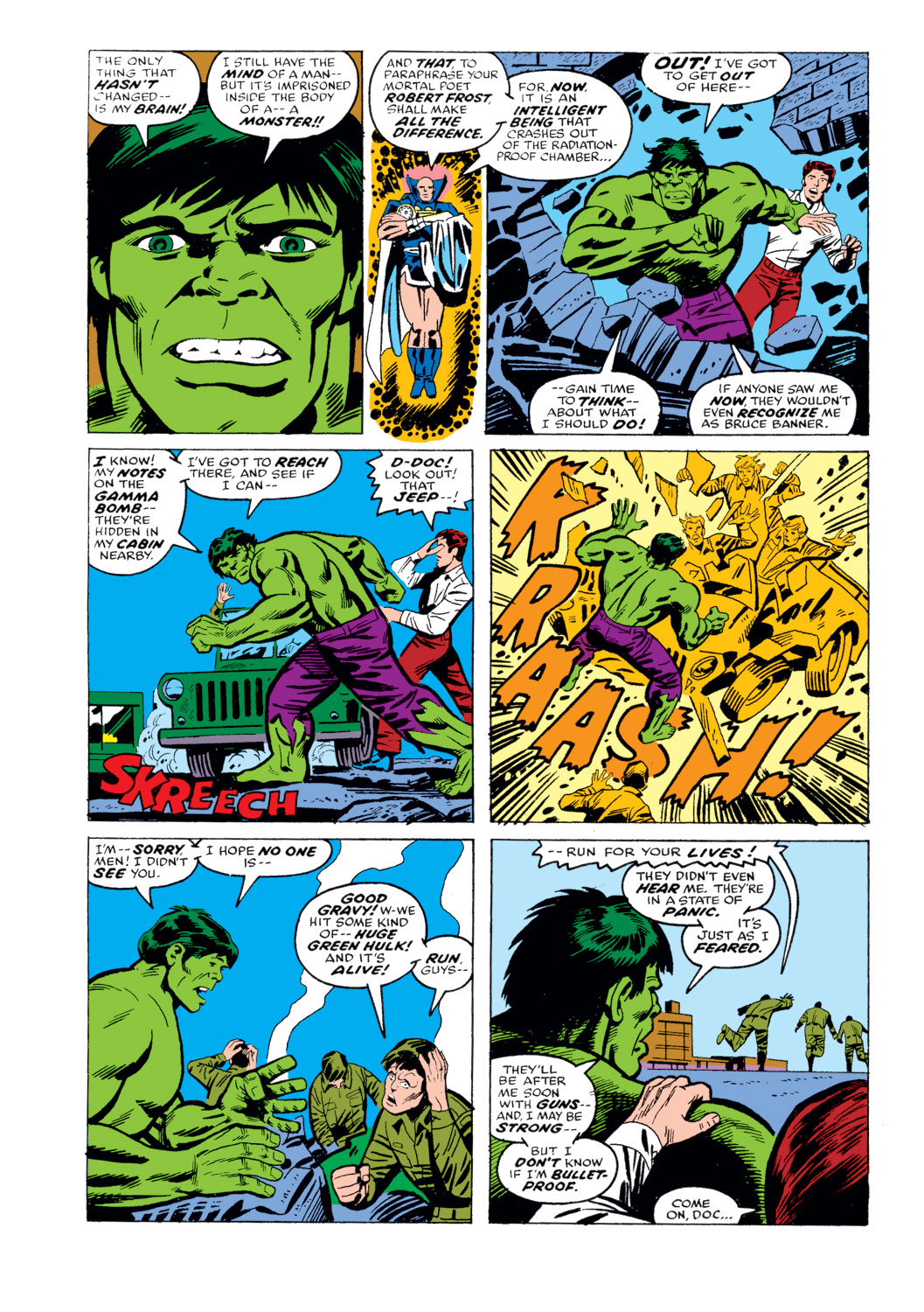 What If? (1977) issue 2 - The Hulk had the brain of Bruce Banner - Page 11