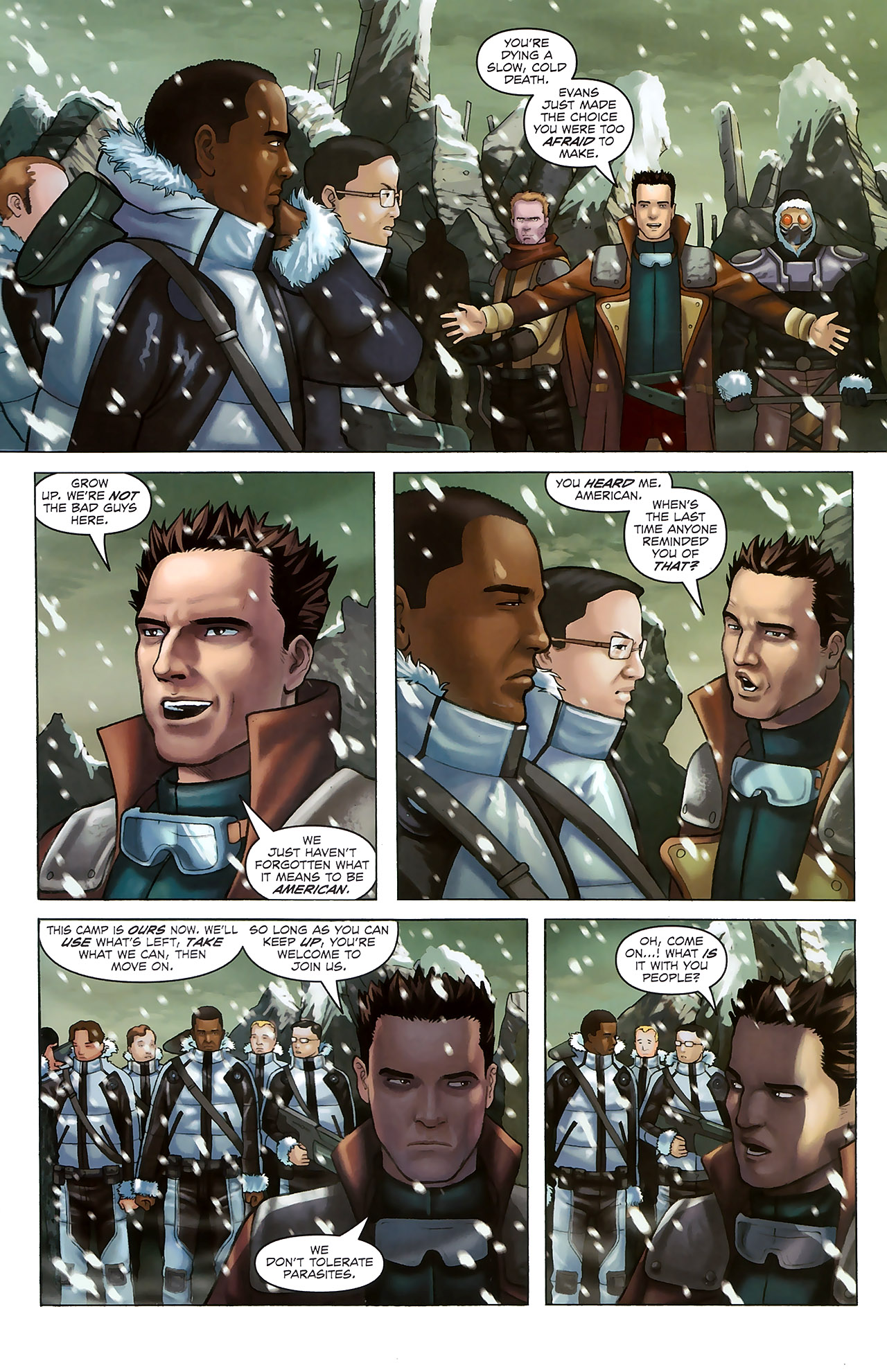 Read online Drafted: One Hundred Days comic -  Issue # Full - 32