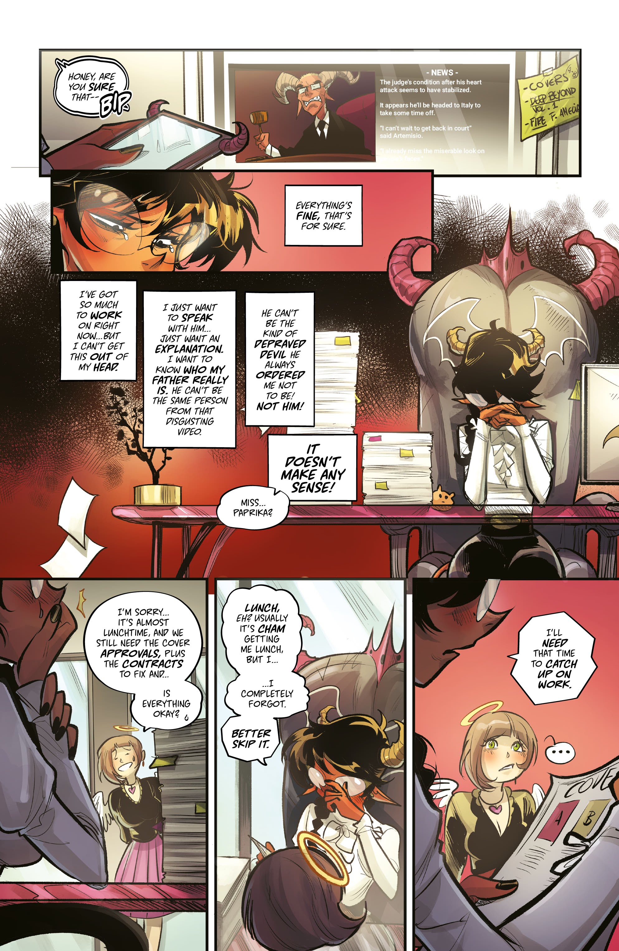 Read online Mirka Andolfo's Sweet Paprika comic -  Issue #4 - 10