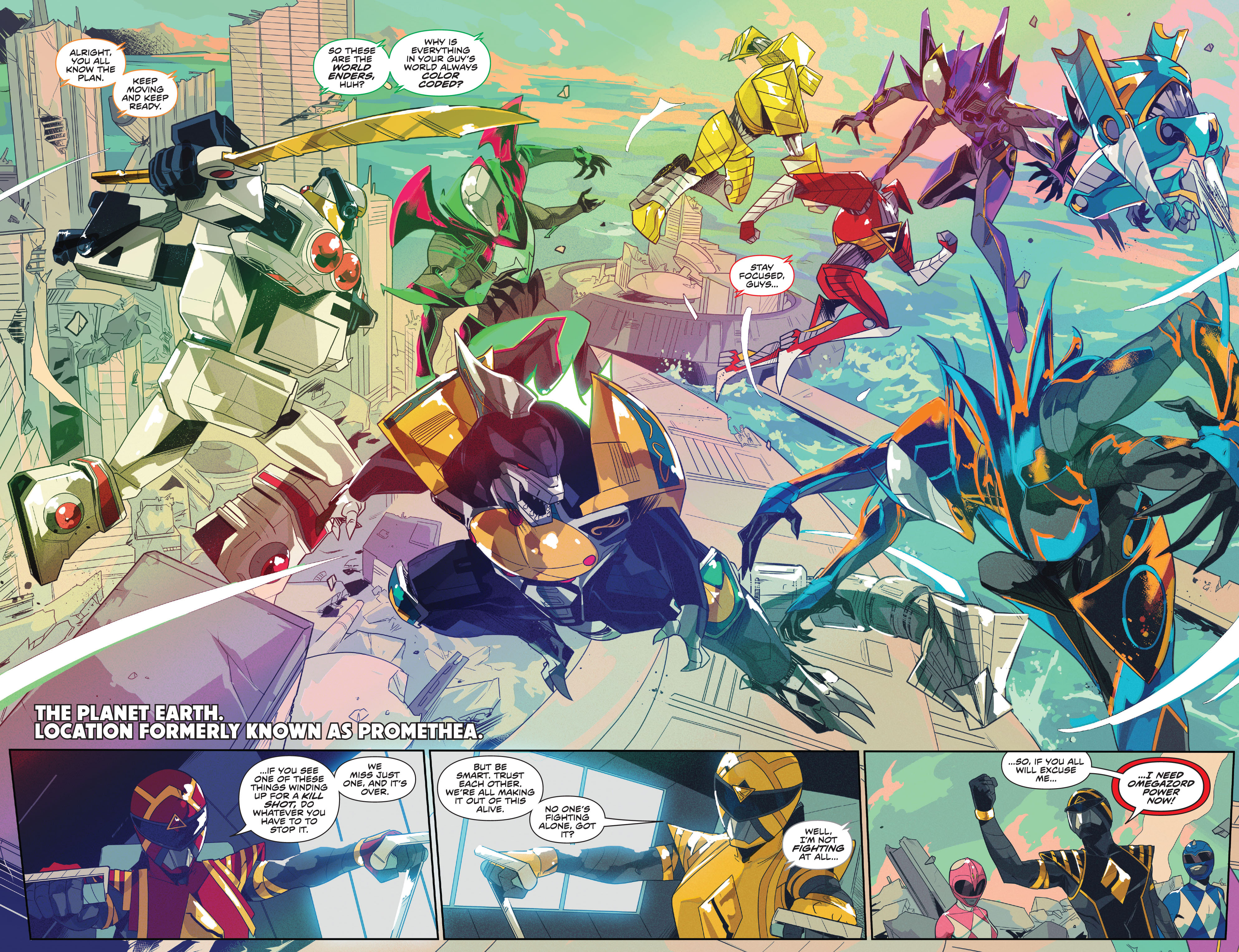 Read online Mighty Morphin comic -  Issue #15 - 8