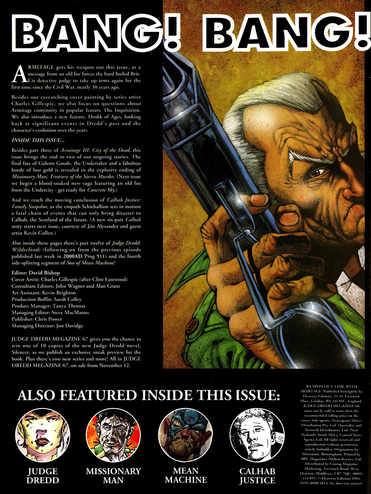 Read online Judge Dredd: The Megazine (vol. 2) comic -  Issue #66 - 2