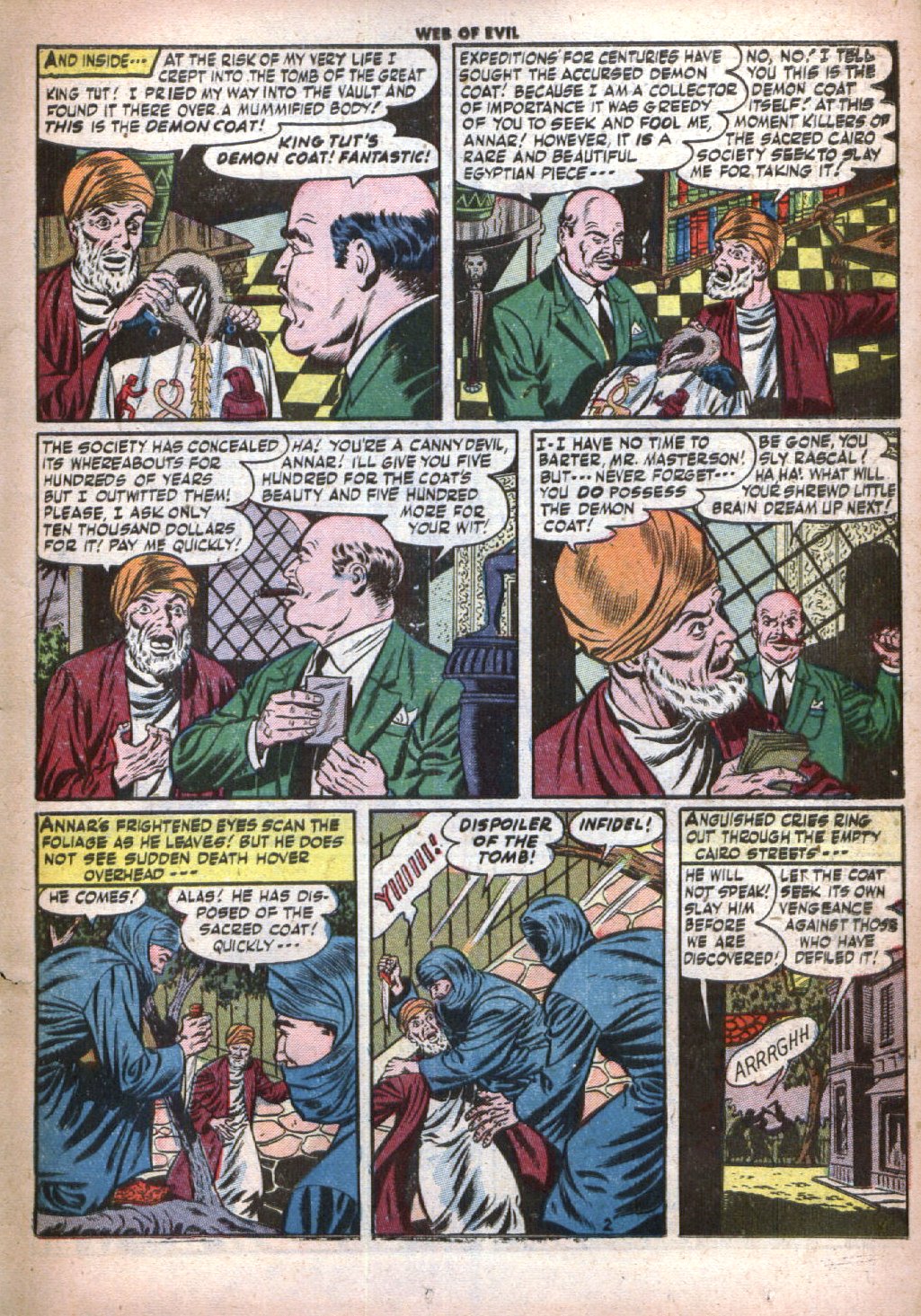 Read online Web of Evil comic -  Issue #15 - 19