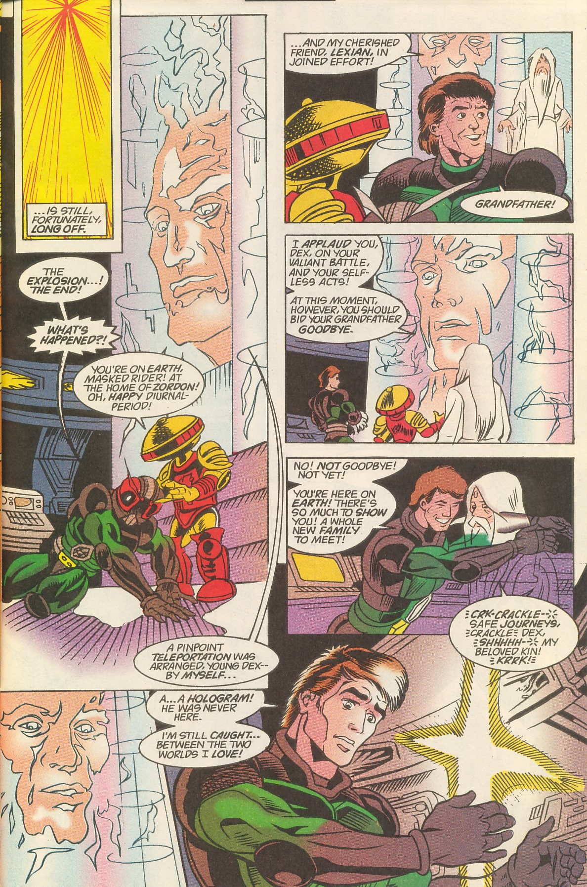 Read online Masked Rider comic -  Issue # Full - 42