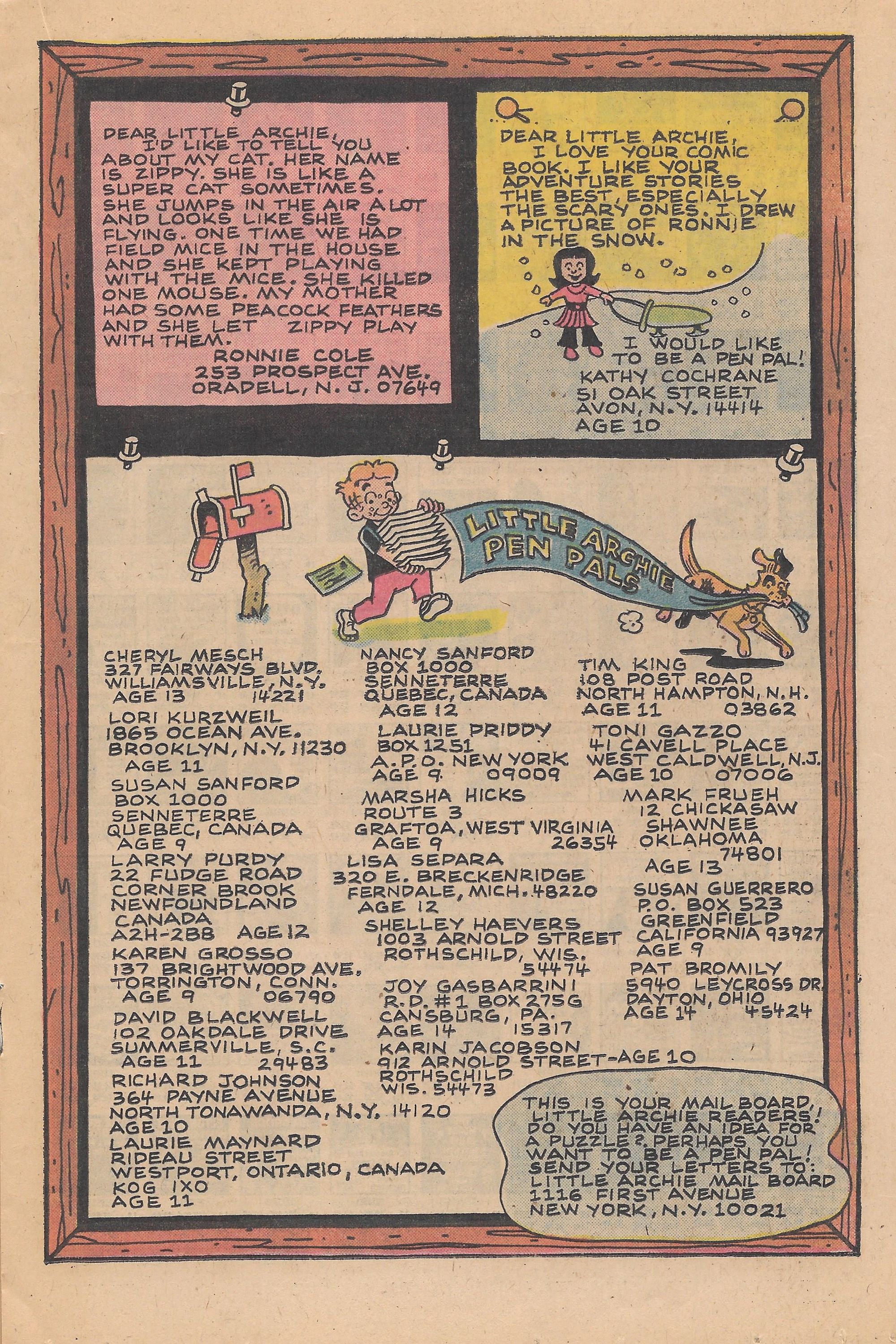 Read online The Adventures of Little Archie comic -  Issue #91 - 17