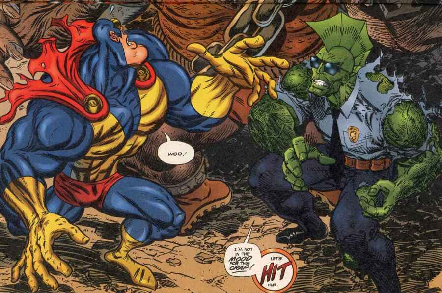 Read online Savage Dragon vs. Savage Megaton Man comic -  Issue # Full - 23