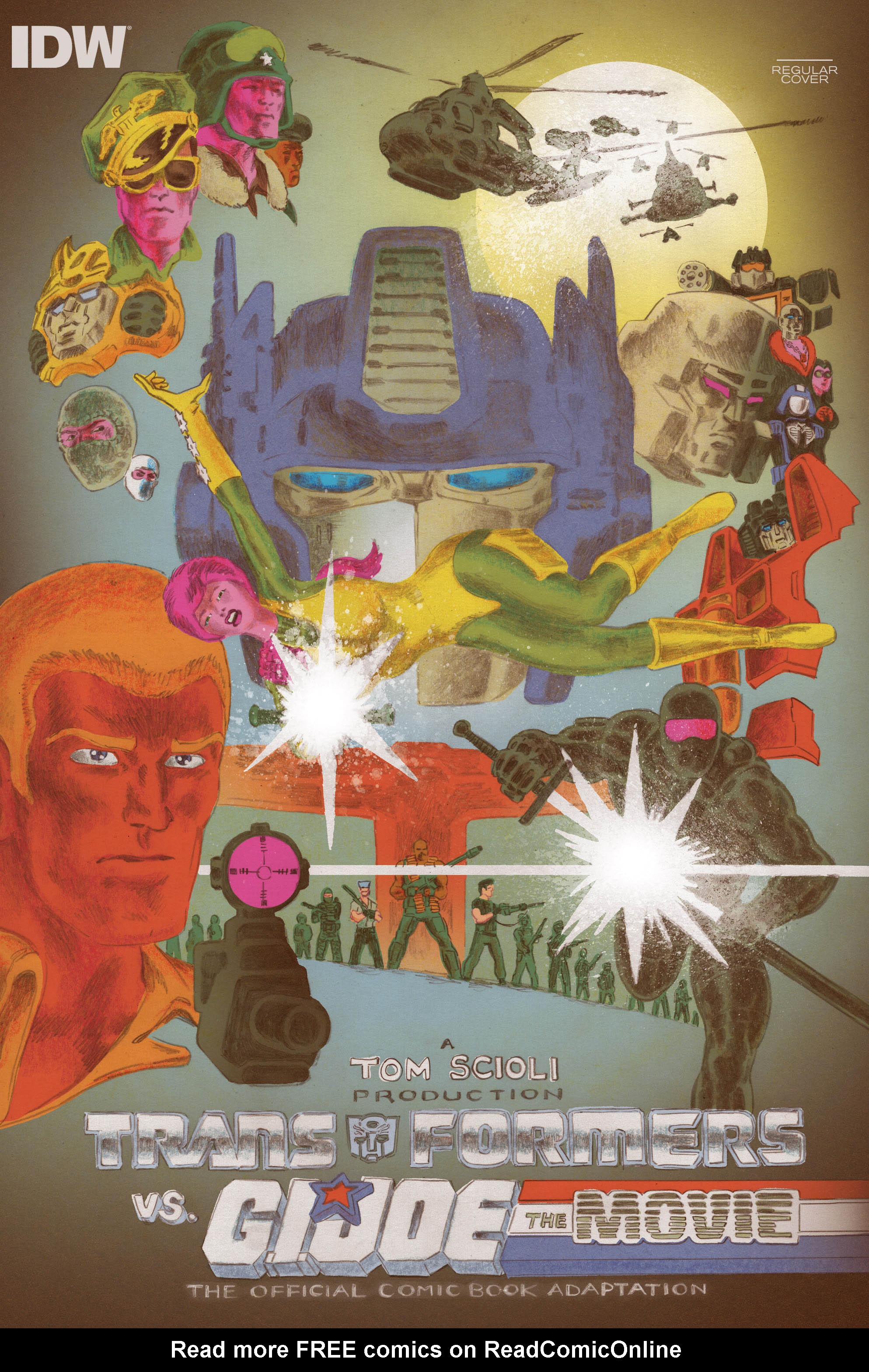 Read online The Transformers vs. G.I. Joe: The Movie Adaptation comic -  Issue # Full - 1