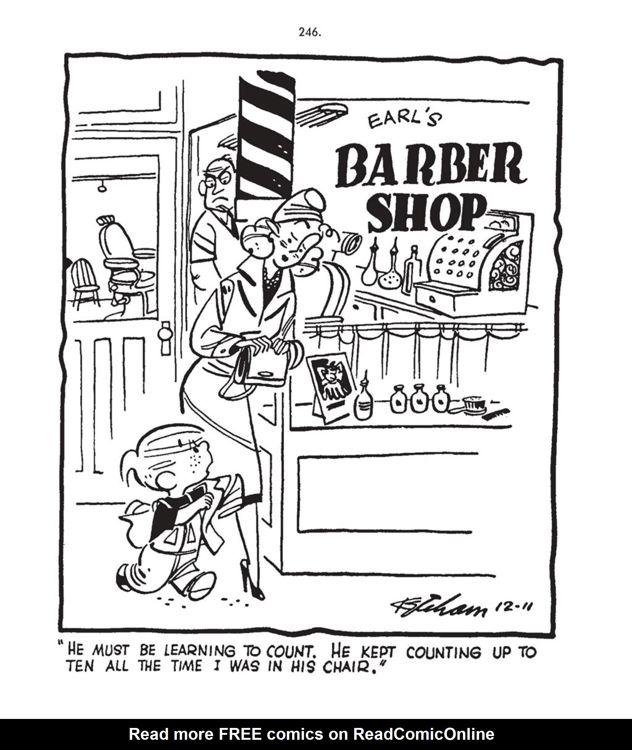 Read online Hank Ketcham's Complete Dennis the Menace comic -  Issue # TPB 1 (Part 3) - 72