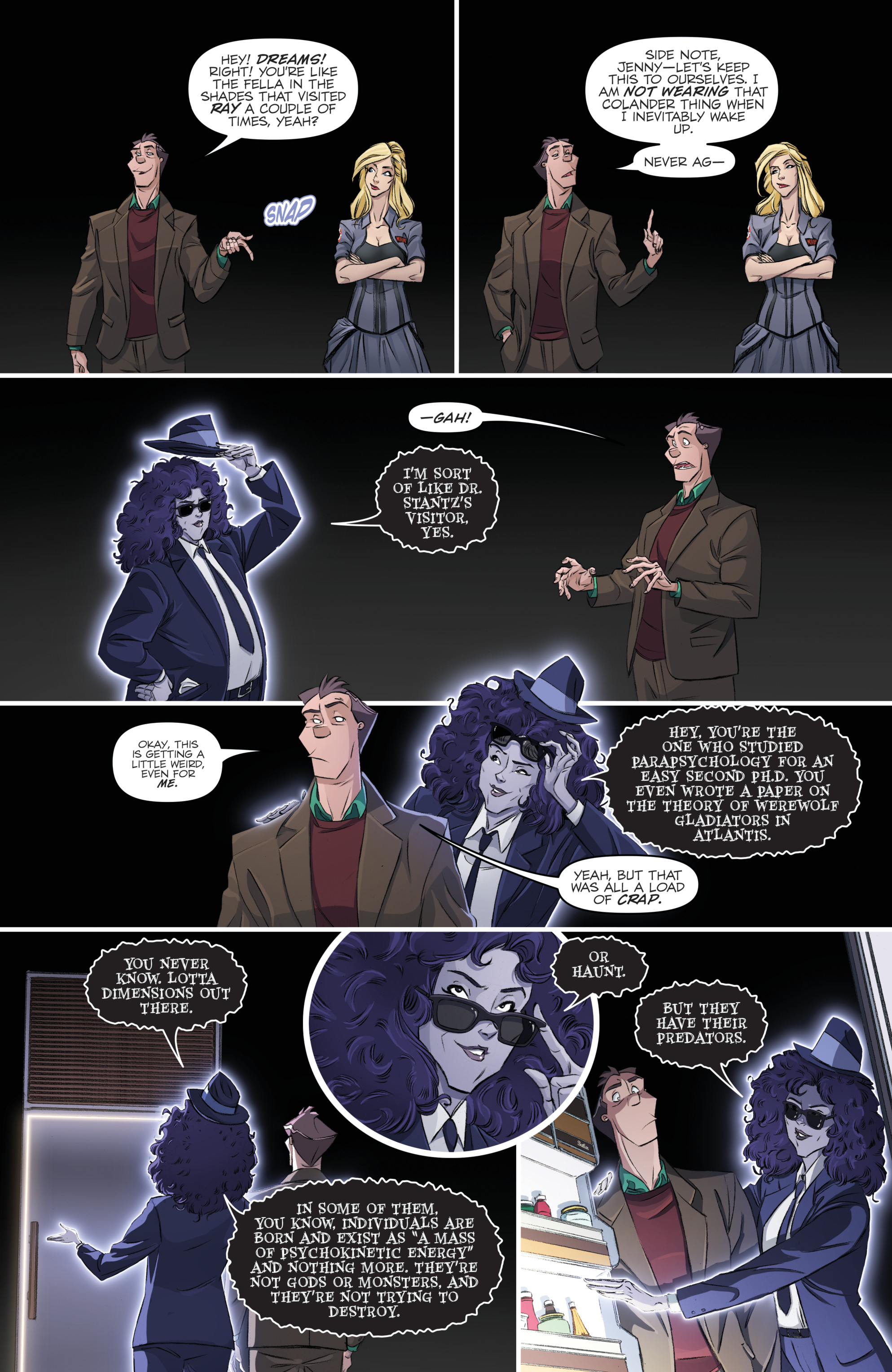 Read online Ghostbusters: Crossing Over comic -  Issue # _TPB - 87