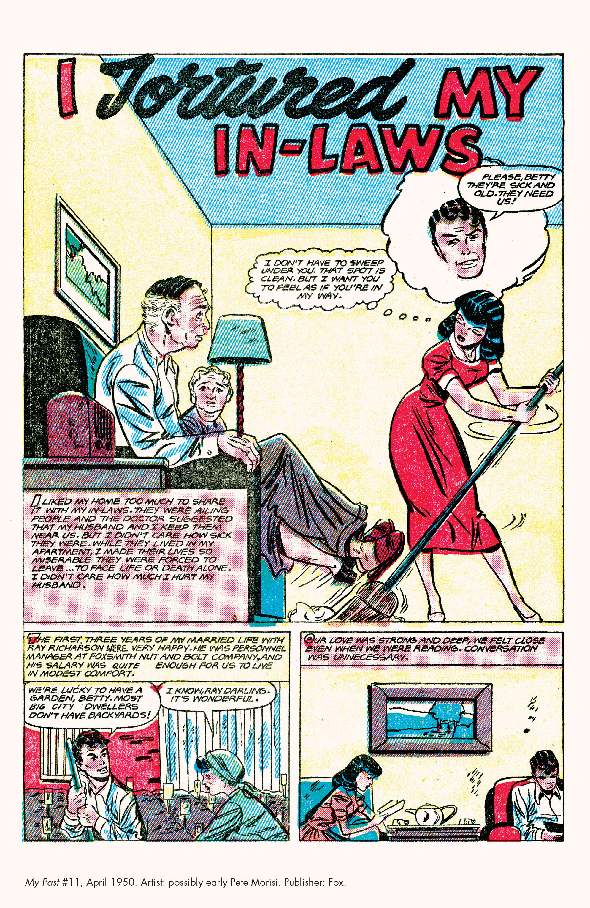 Read online Weird Love comic -  Issue #10 - 12
