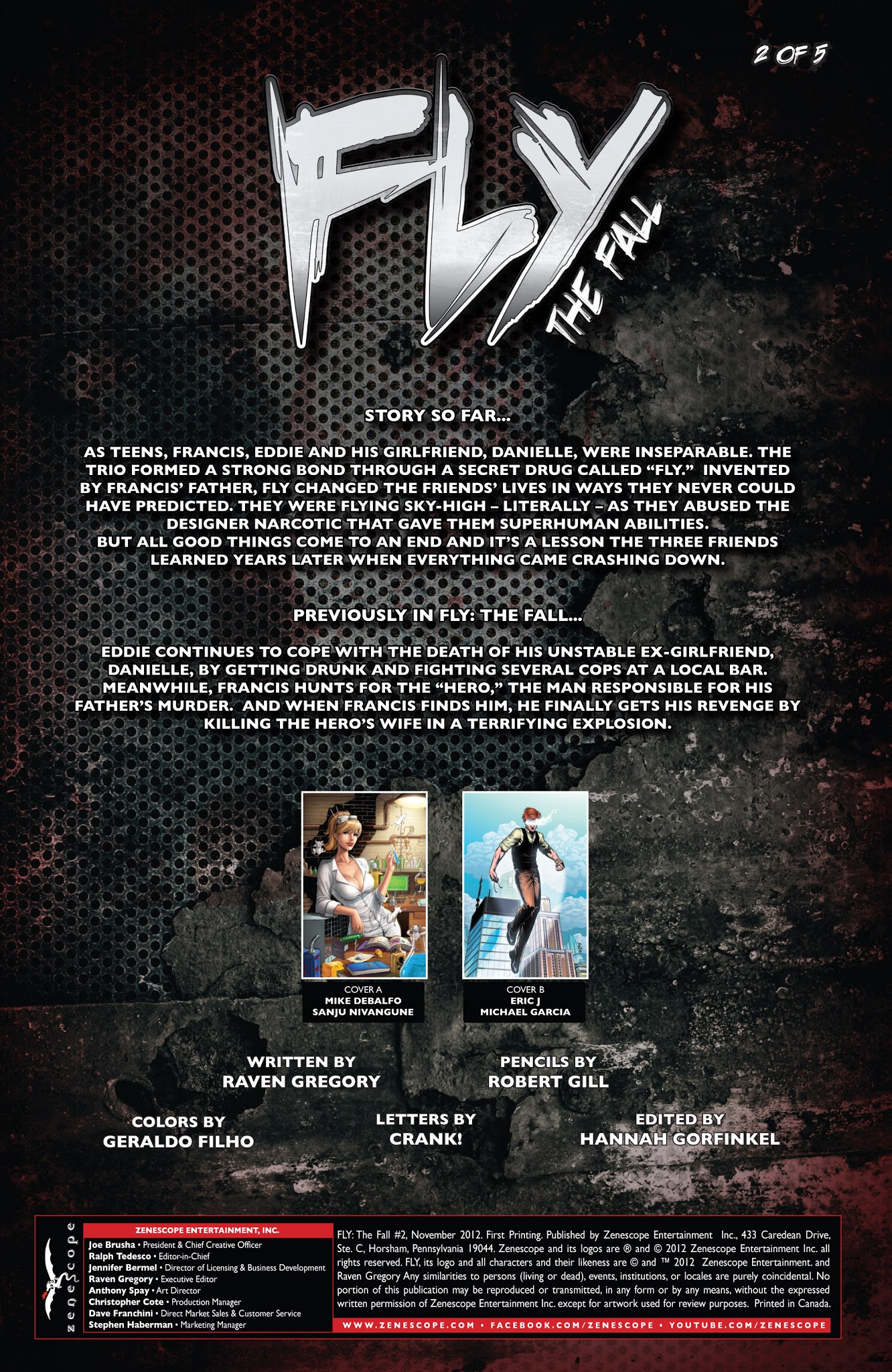 Read online Fly: The Fall comic -  Issue #2 - 2