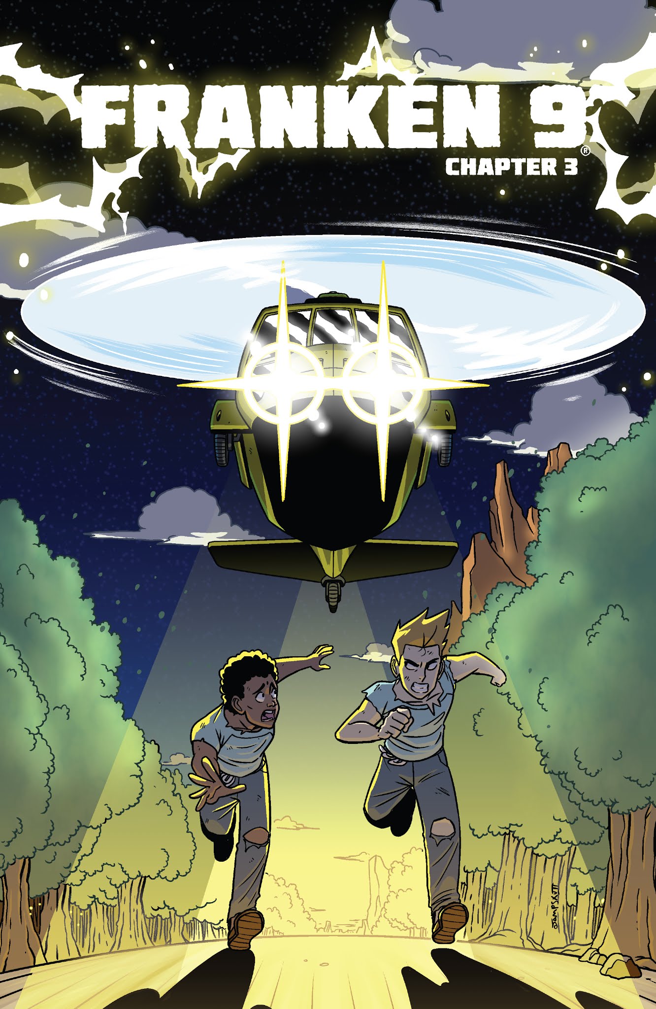 Read online Franken 9 comic -  Issue #3 - 1