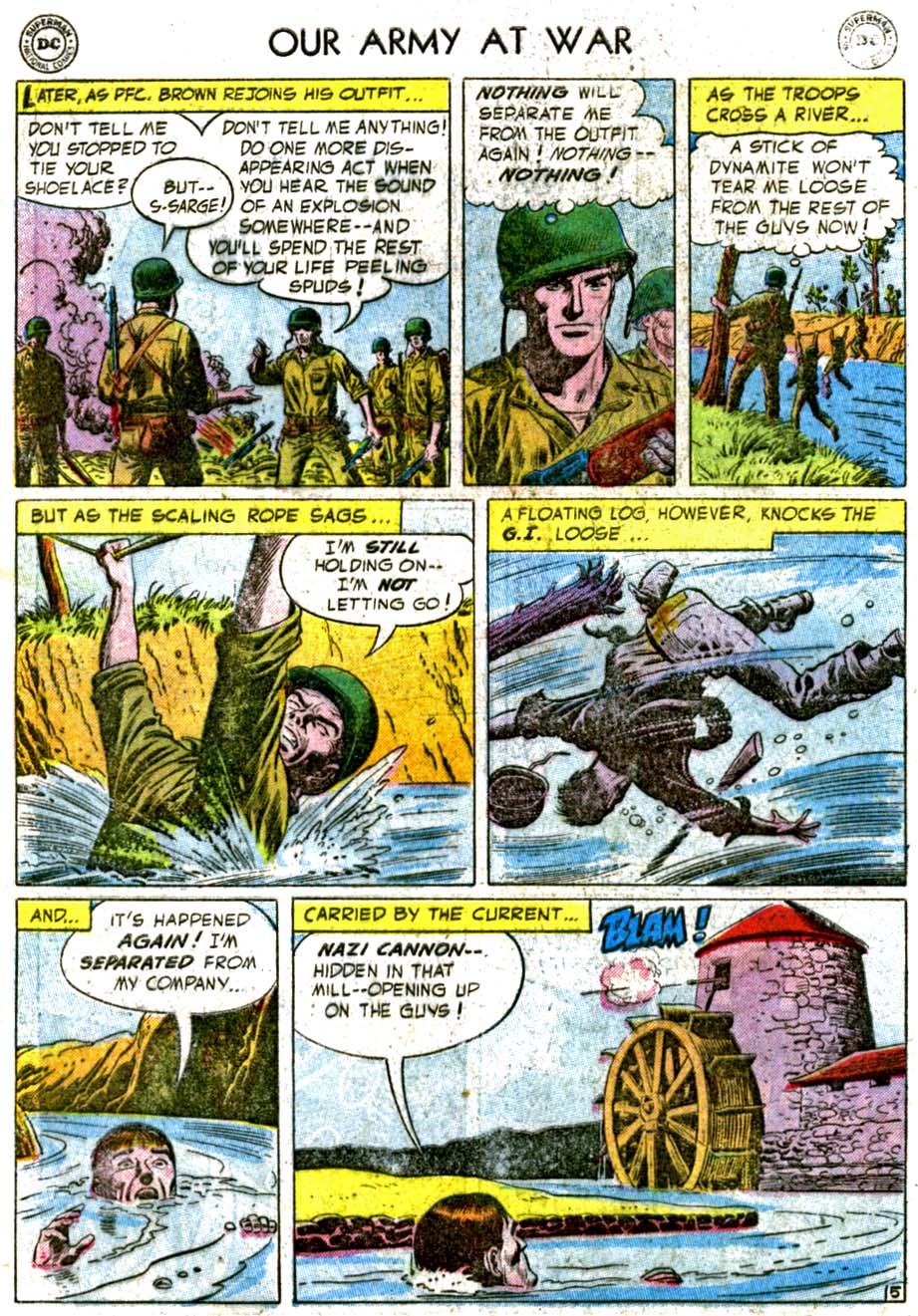 Read online Our Army at War (1952) comic -  Issue #40 - 32