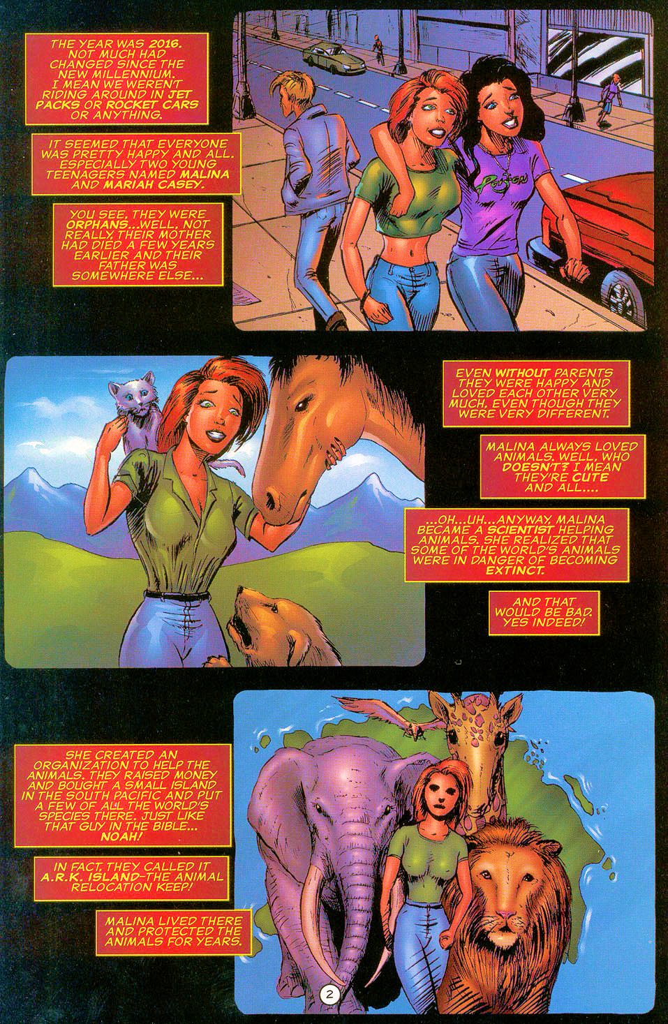 Read online Sisters of Mercy comic -  Issue #0 - 3