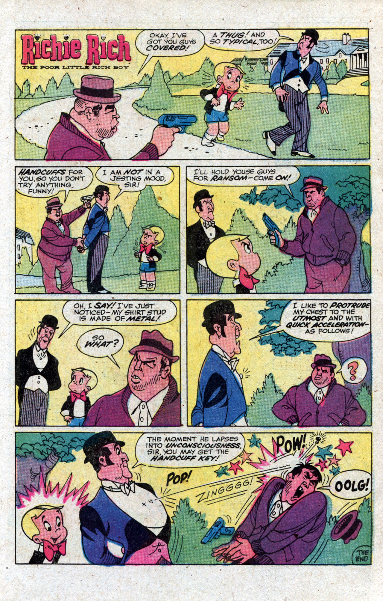 Read online Richie Rich Zillionz comic -  Issue #25 - 27