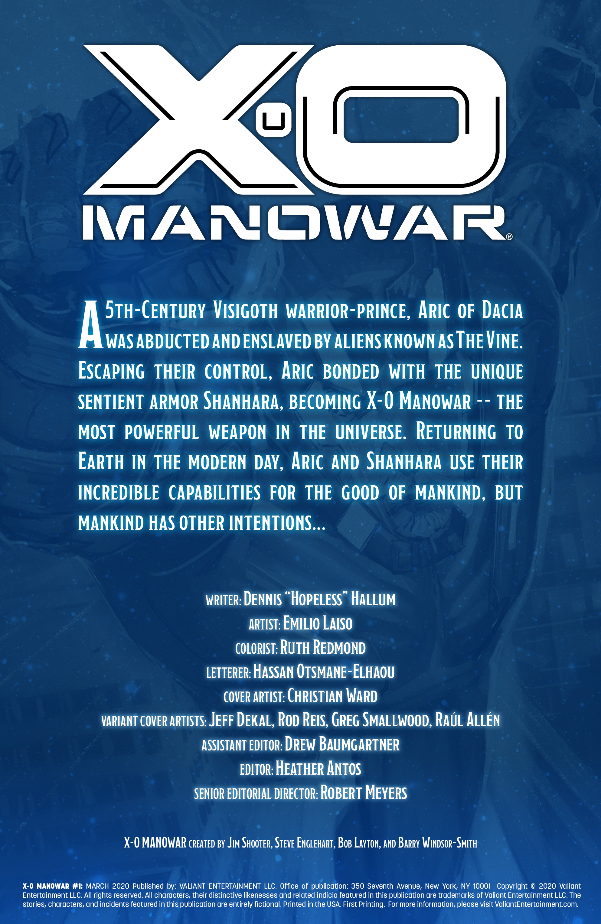 Read online X-O Manowar (2020) comic -  Issue #1 - 2