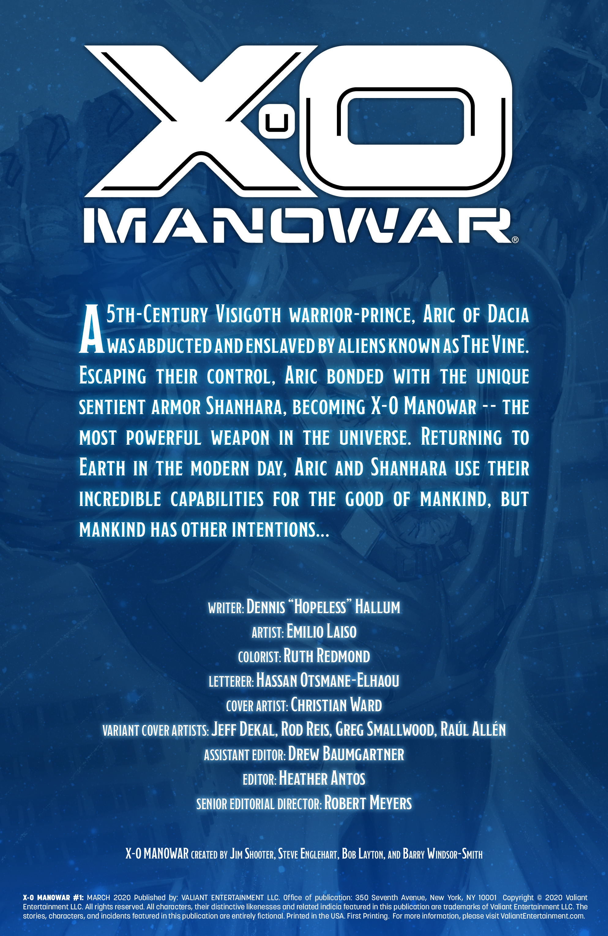 Read online X-O Manowar (2020) comic -  Issue #1 - 2