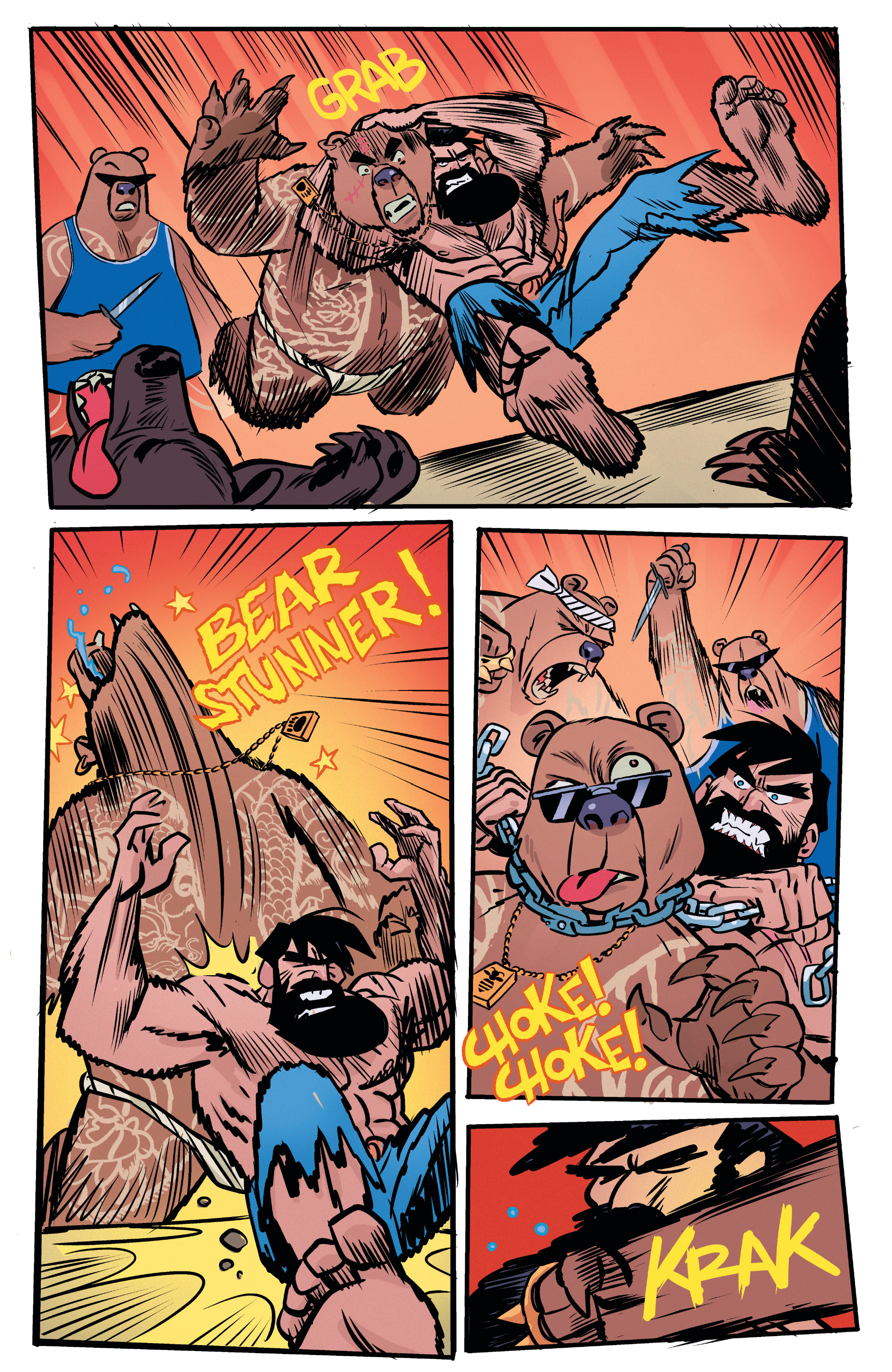 Read online Shirtless Bear-Fighter! 2 comic -  Issue #3 - 21
