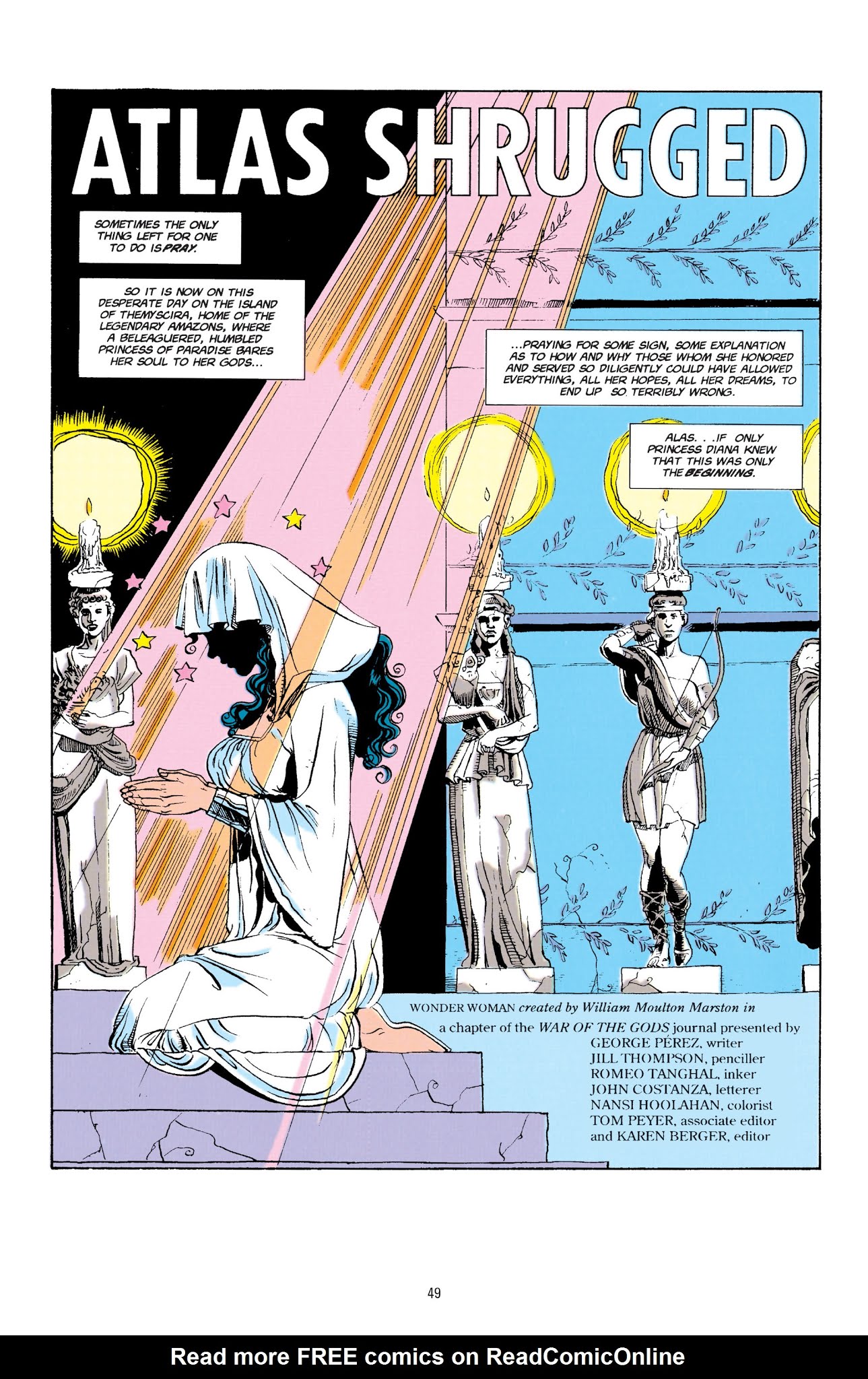 Read online Wonder Woman: War of the Gods comic -  Issue # TPB (Part 1) - 48
