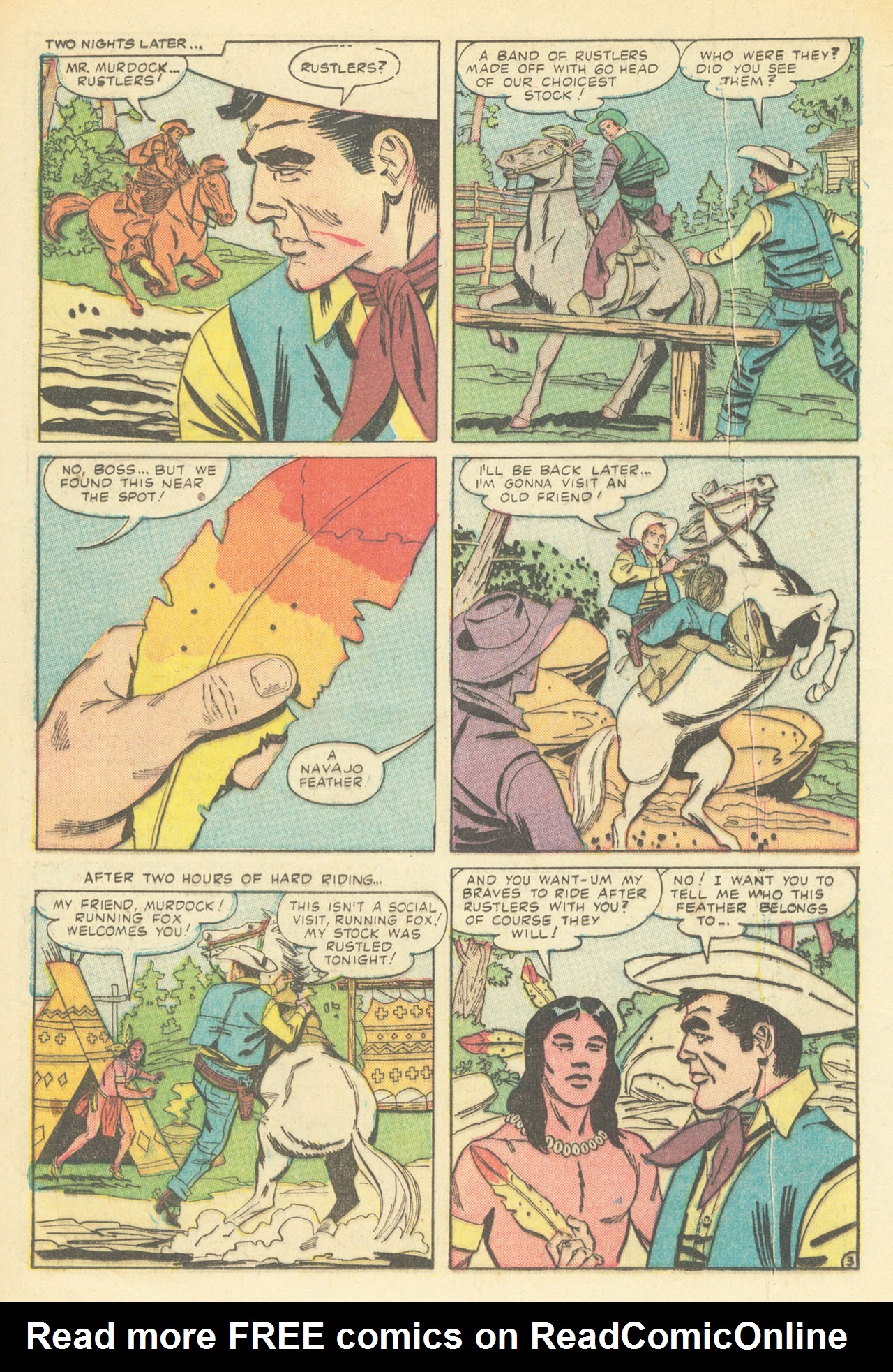 Read online Western Outlaws (1954) comic -  Issue #12 - 16