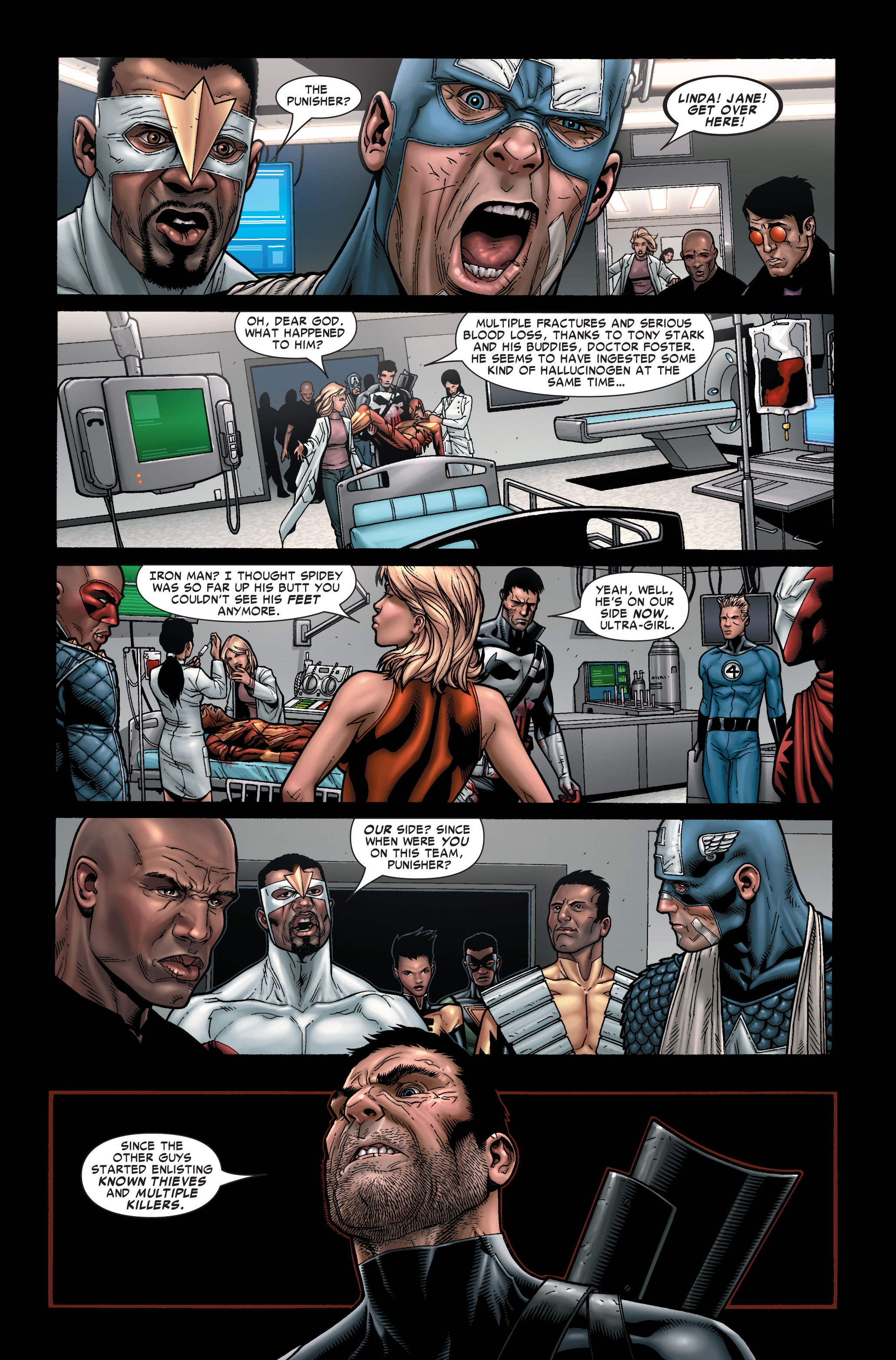 Read online Civil War (2006) comic -  Issue #5 - 19