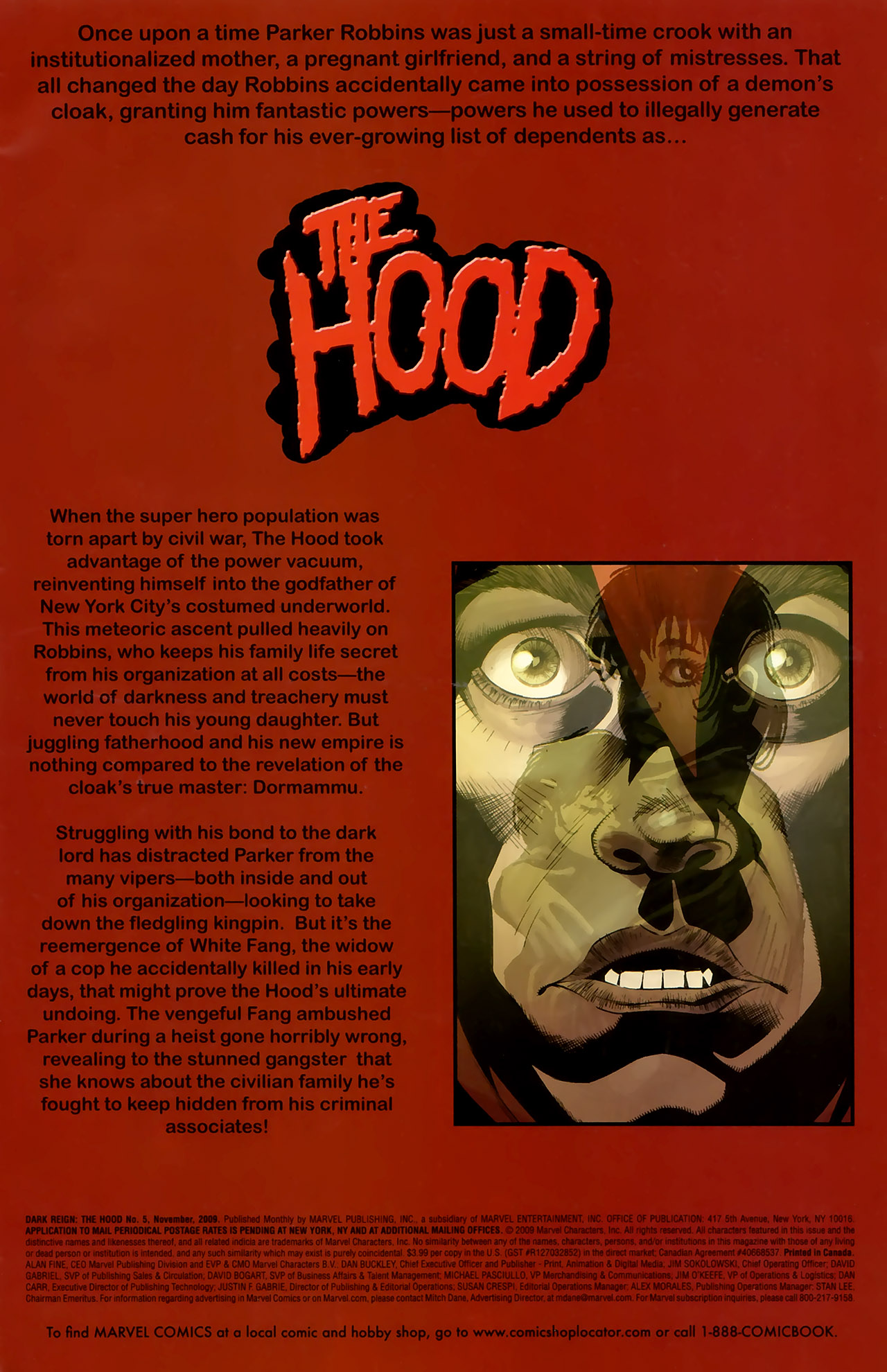 Read online Dark Reign: The Hood comic -  Issue #5 - 2