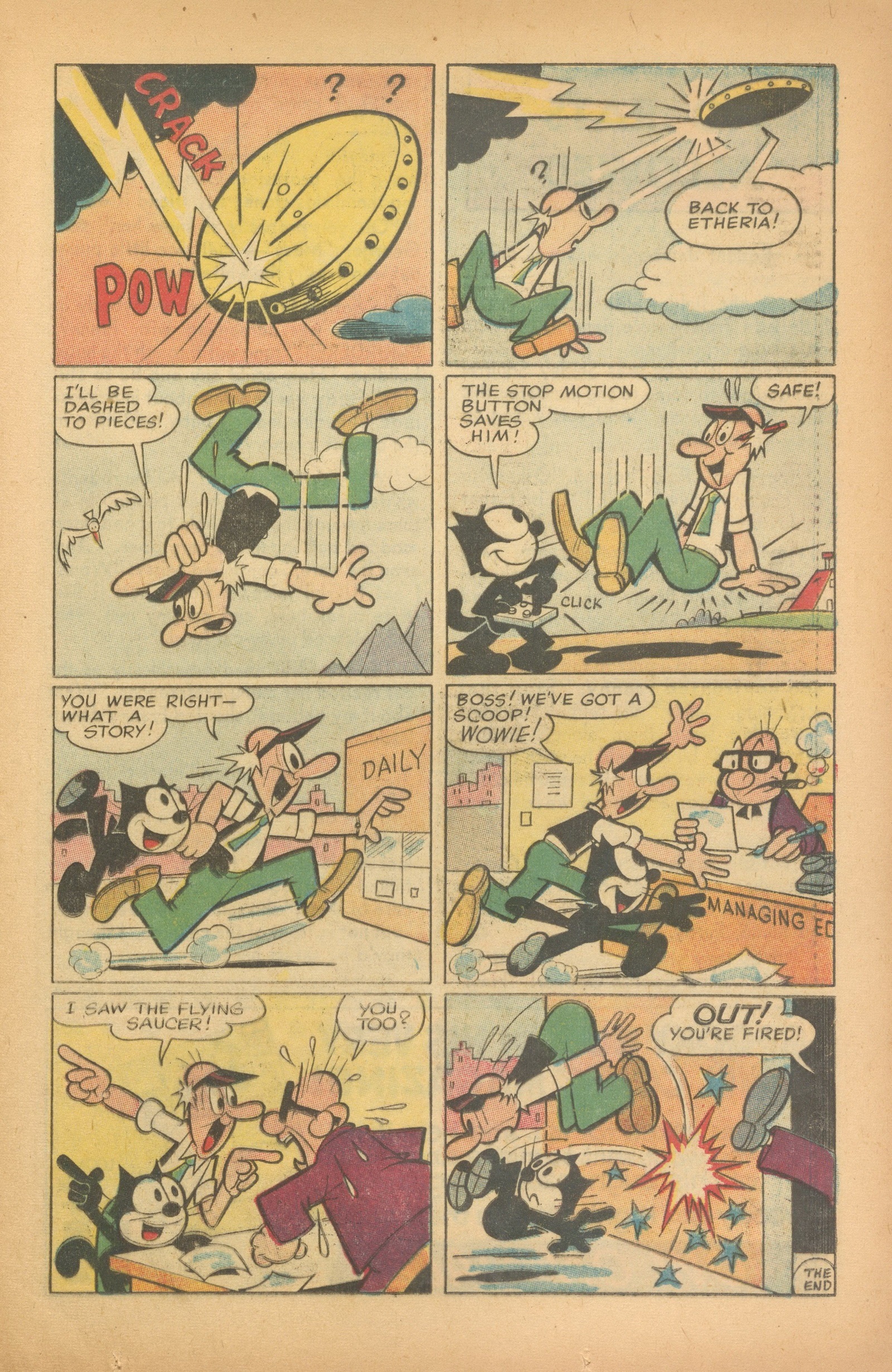 Read online Felix the Cat (1955) comic -  Issue #89 - 25