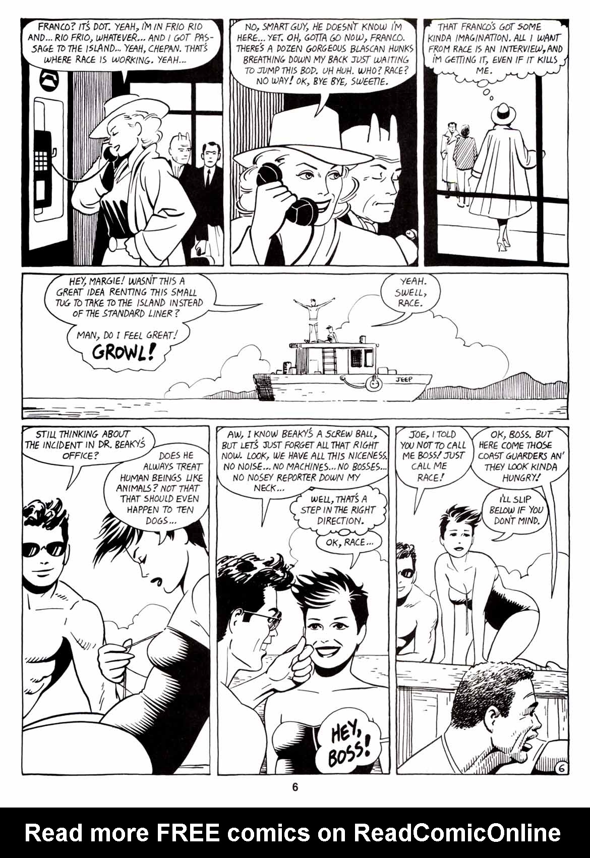 Read online Love and Rockets (1982) comic -  Issue #7 - 8