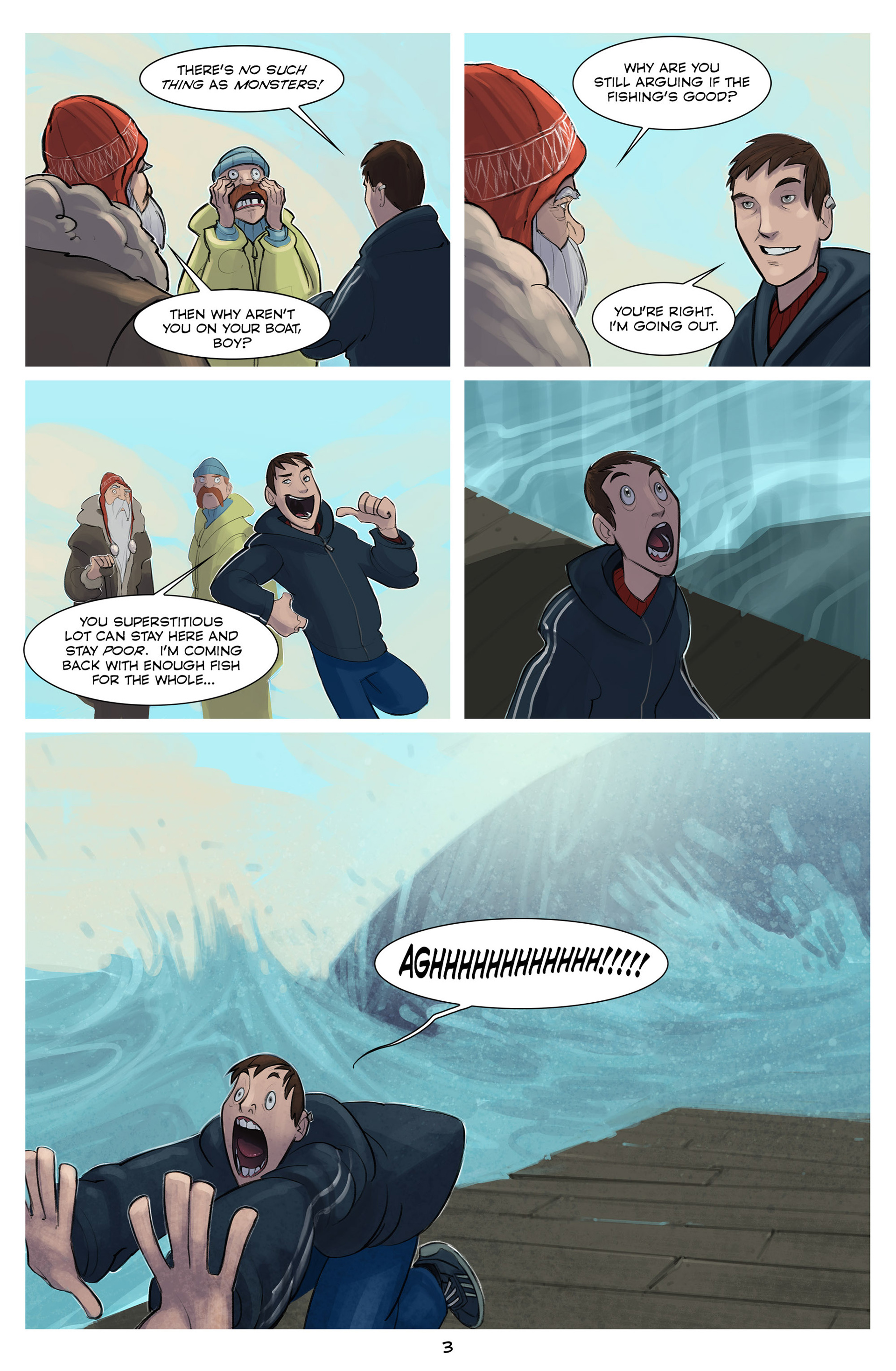 Read online The Deep: Here Be Dragons comic -  Issue #2 - 5