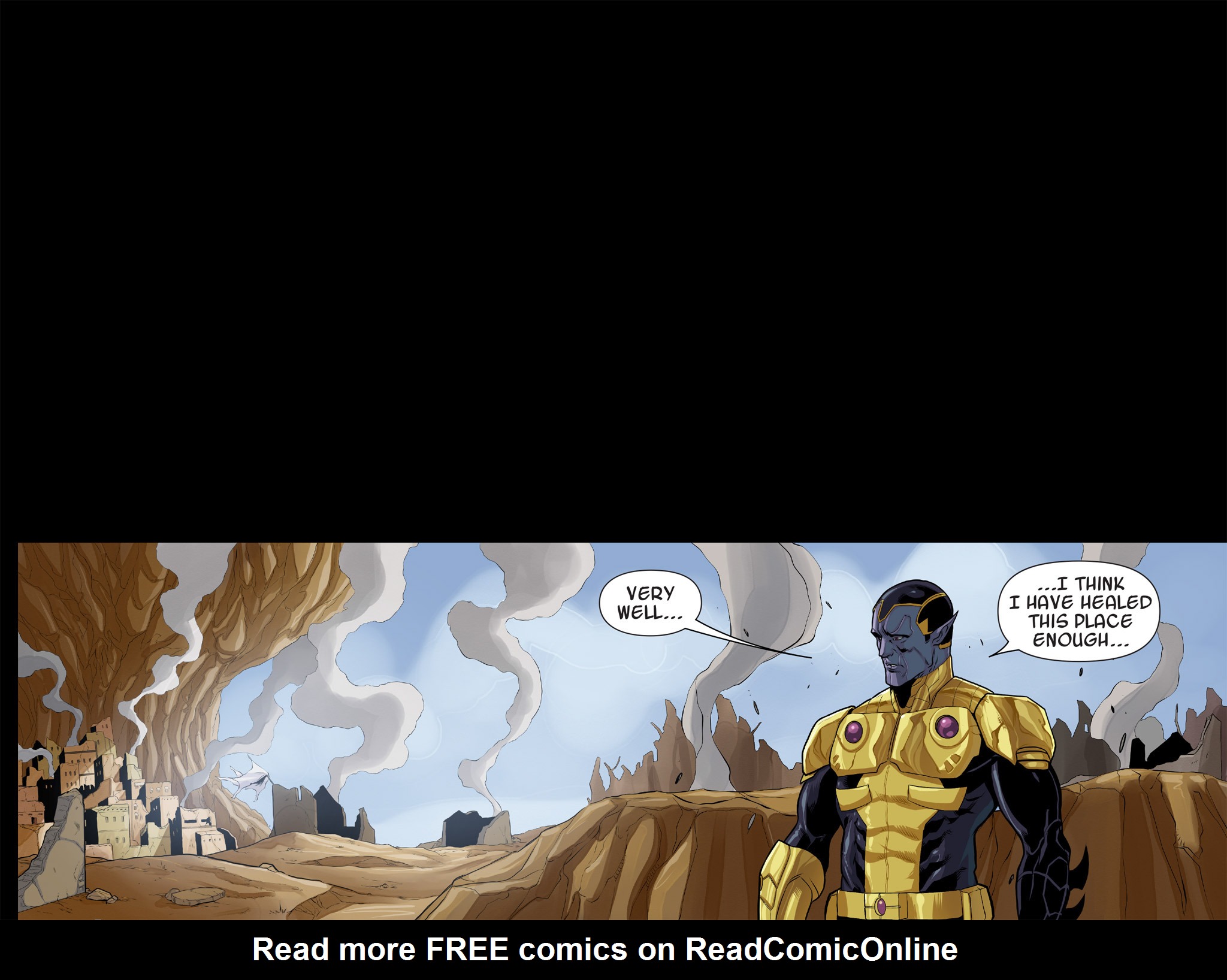 Read online Thanos: A God Up There Listening comic -  Issue # TPB - 38