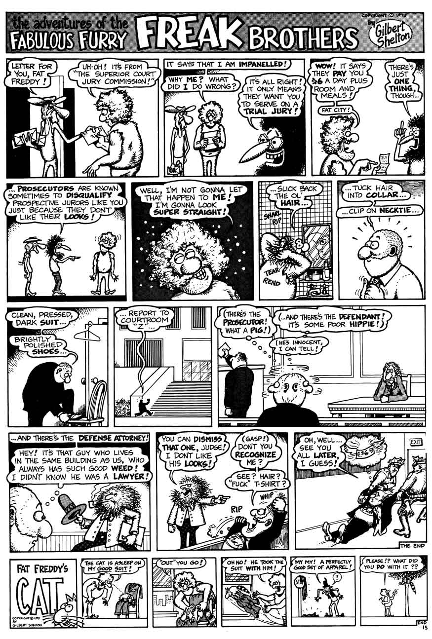 Read online The Fabulous Furry Freak Brothers comic -  Issue #3 - 18