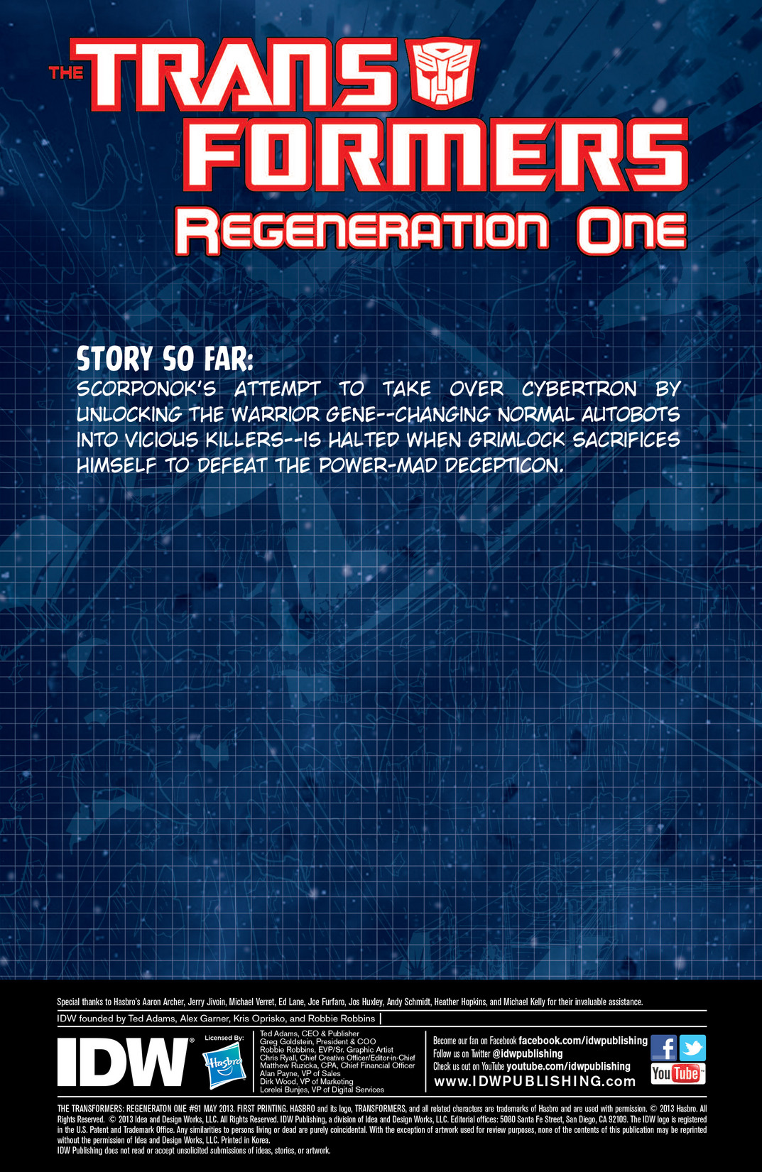 Read online The Transformers: Regeneration One comic -  Issue #91 - 3