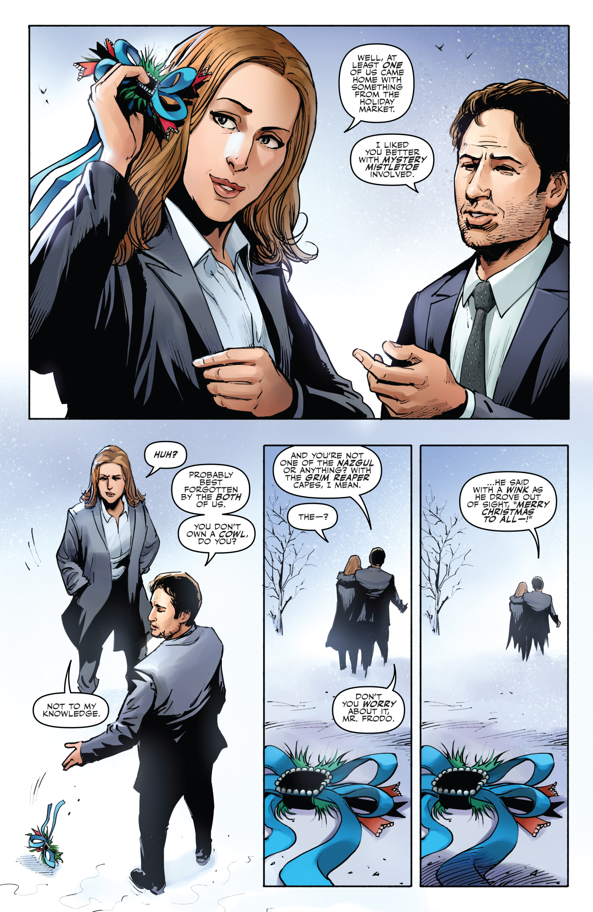 Read online The X-Files X-Mas Special comic -  Issue # Full - 41