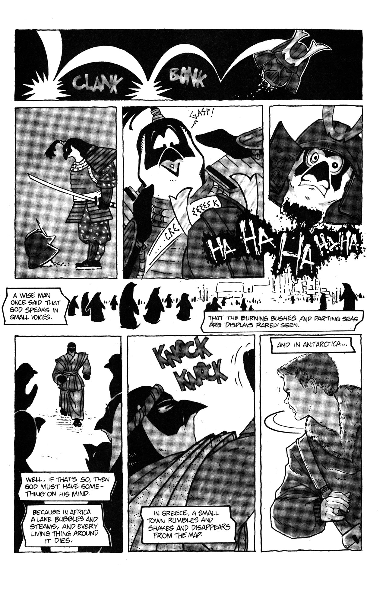 Read online Samurai Penguin comic -  Issue #5 - 21